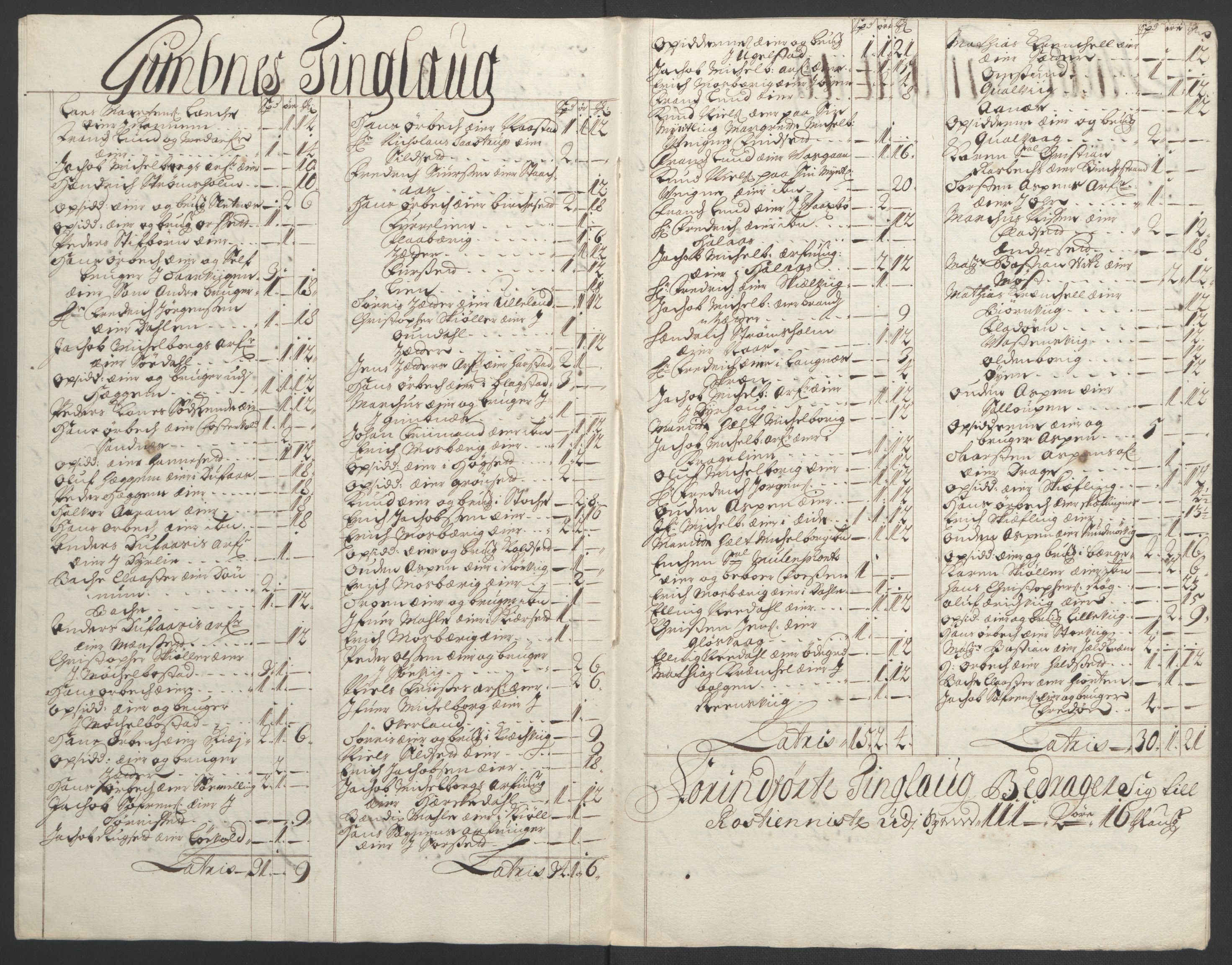 Rentekammeret inntil 1814, Reviderte regnskaper, Fogderegnskap, AV/RA-EA-4092/R56/L3736: Fogderegnskap Nordmøre, 1694-1696, p. 415