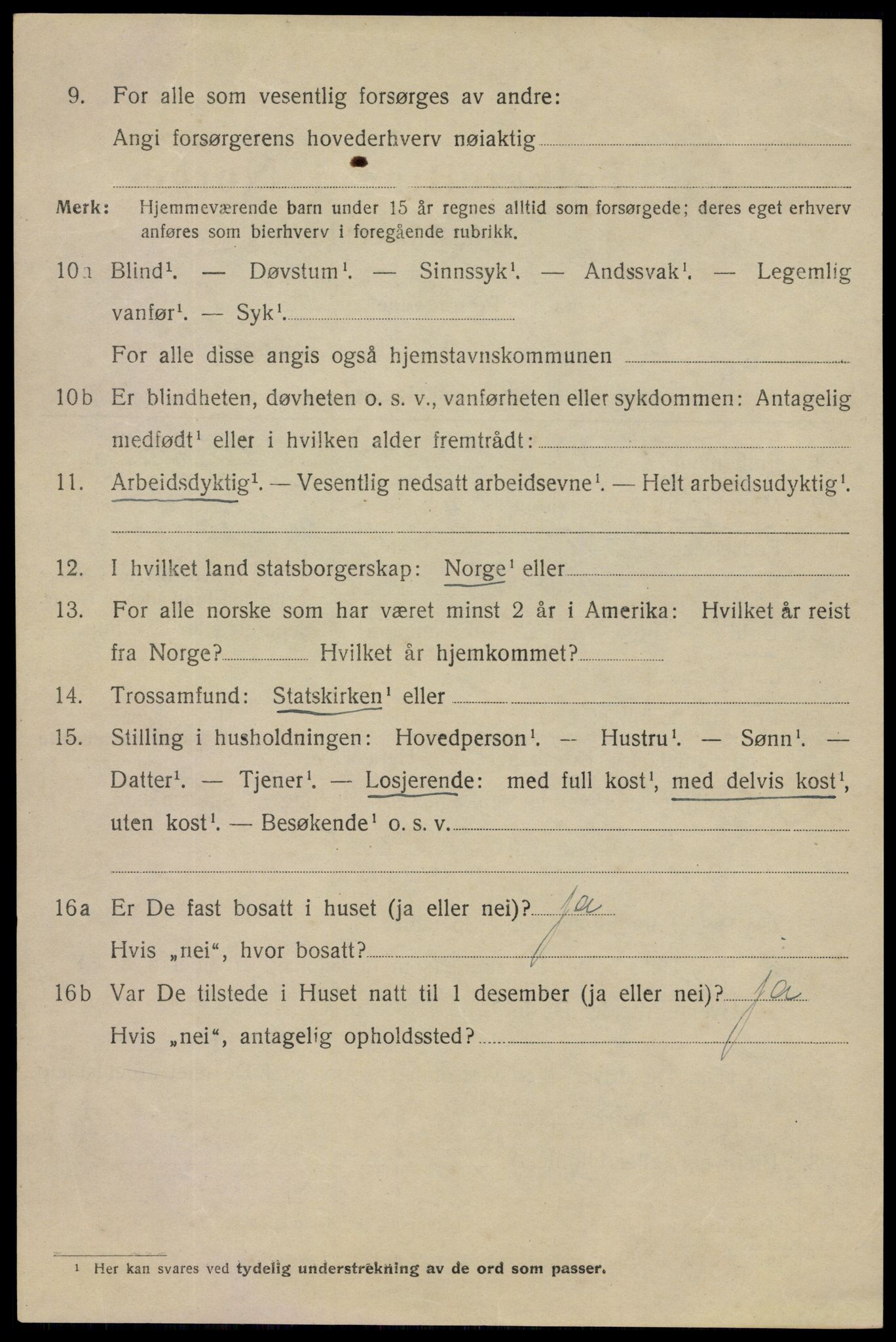 SAO, 1920 census for Fredrikstad, 1920, p. 19618