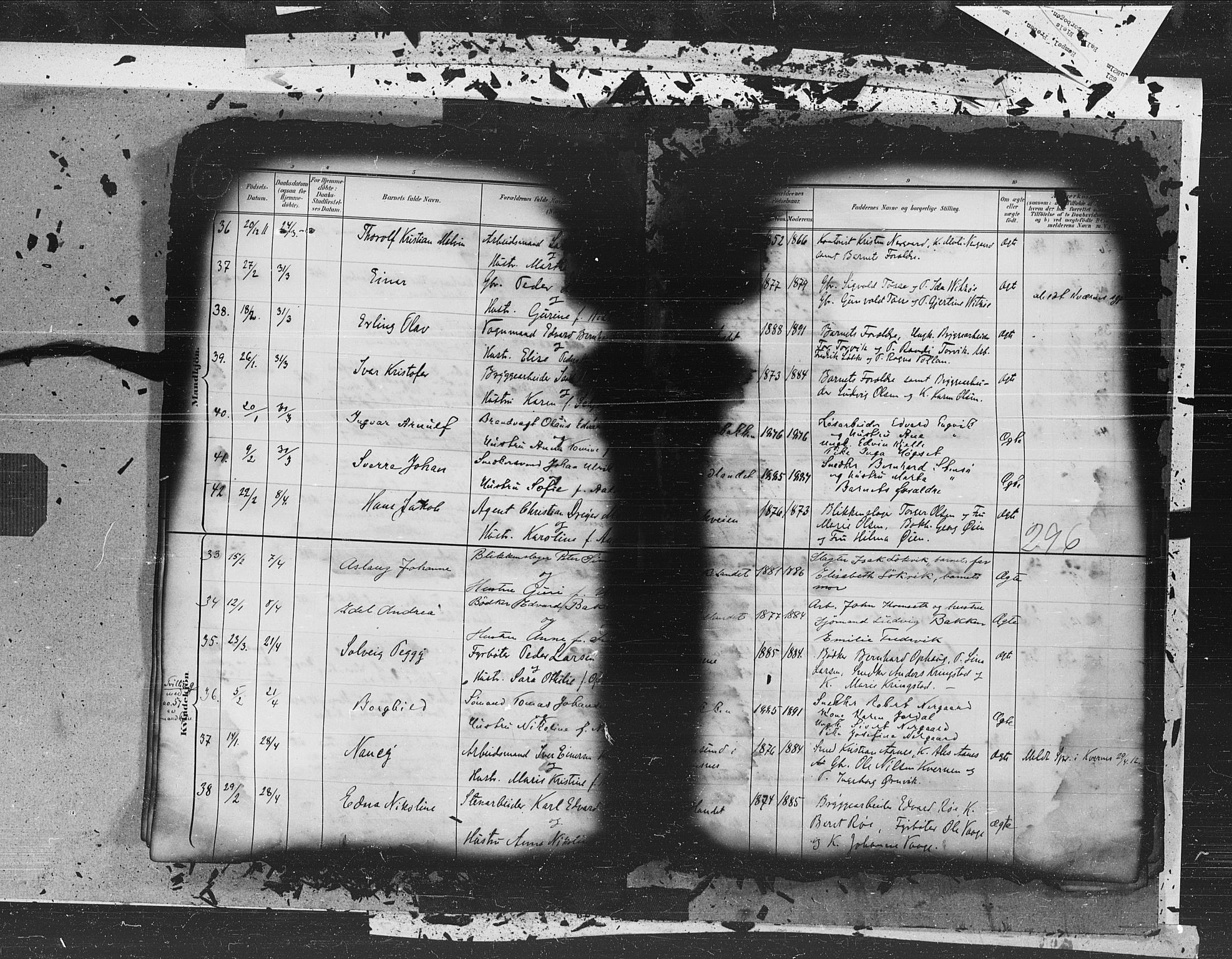 Ministerialprotokoller, klokkerbøker og fødselsregistre - Møre og Romsdal, AV/SAT-A-1454/572/L0855: Parish register (official) no. 572A18, 1898-1913, p. 296