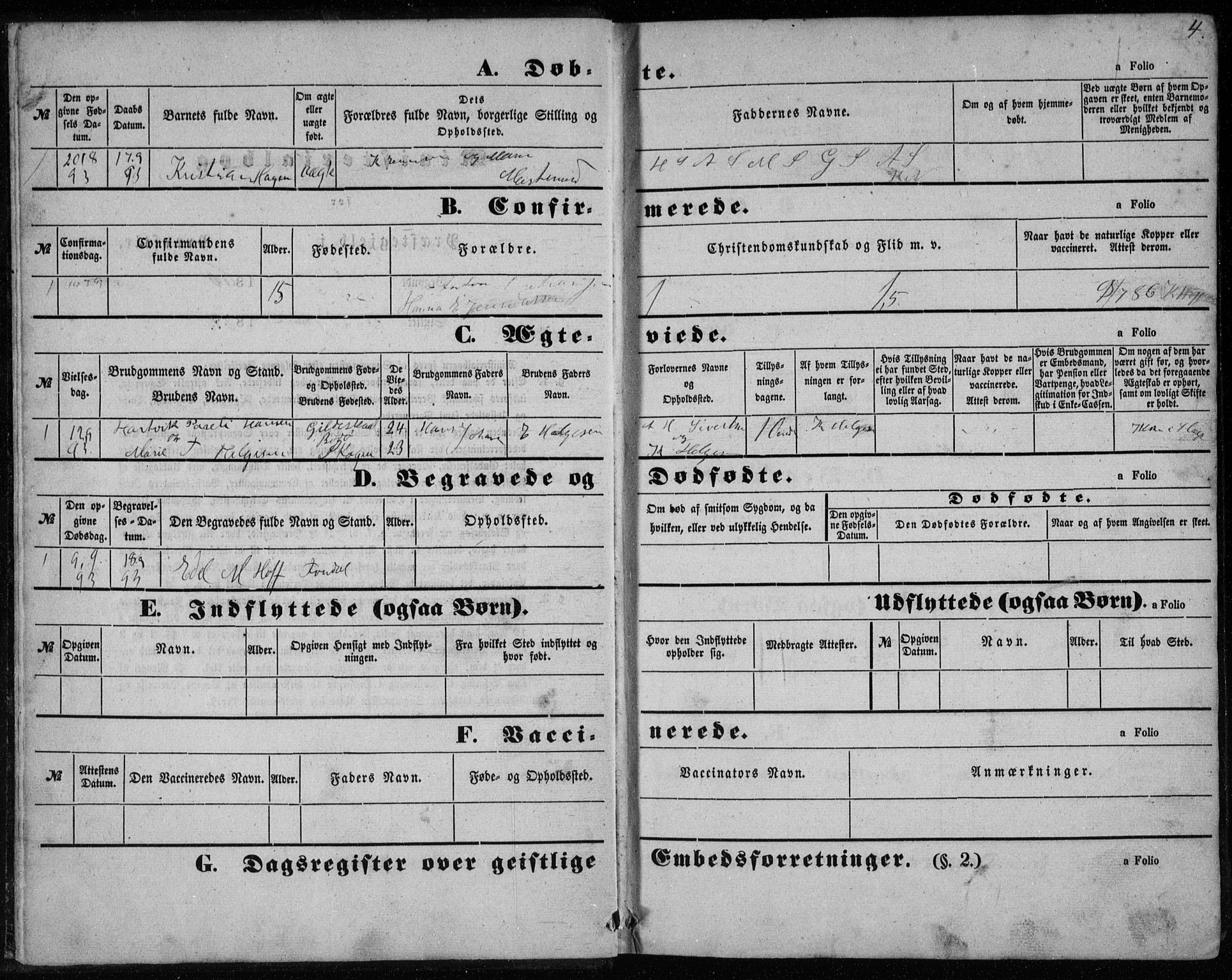 Ministerialprotokoller, klokkerbøker og fødselsregistre - Nordland, SAT/A-1459/843/L0634: Parish register (copy) no. 843C03, 1860-1884, p. 4