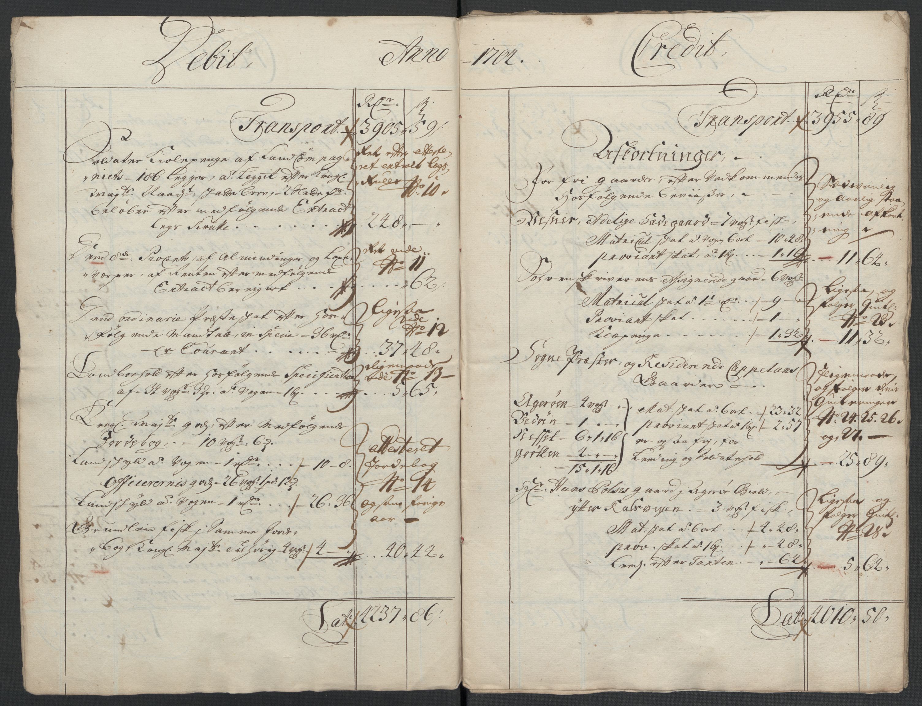 Rentekammeret inntil 1814, Reviderte regnskaper, Fogderegnskap, RA/EA-4092/R55/L3656: Fogderegnskap Romsdal, 1703-1705, p. 157