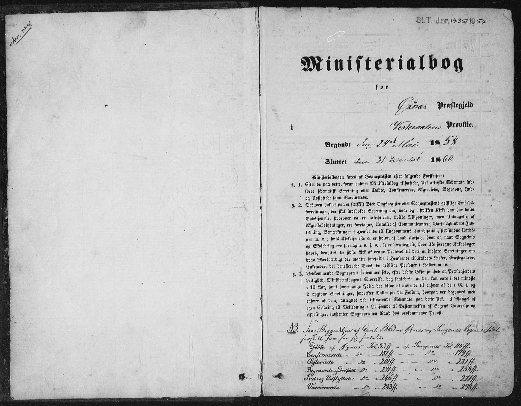 Ministerialprotokoller, klokkerbøker og fødselsregistre - Nordland, AV/SAT-A-1459/893/L1333: Parish register (official) no. 893A06, 1858-1866