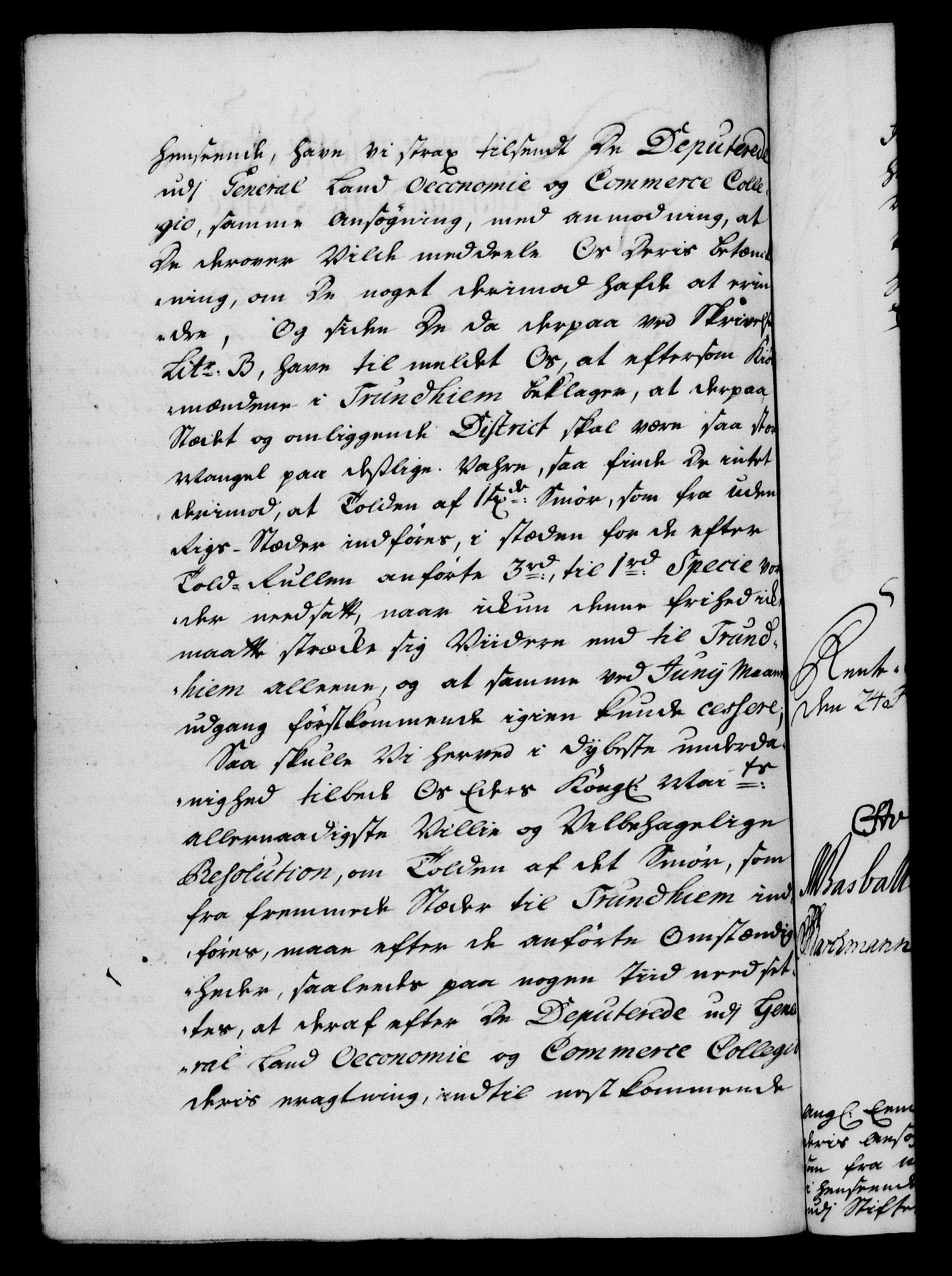Rentekammeret, Kammerkanselliet, RA/EA-3111/G/Gf/Gfa/L0025: Norsk relasjons- og resolusjonsprotokoll (merket RK 52.25), 1742, p. 186