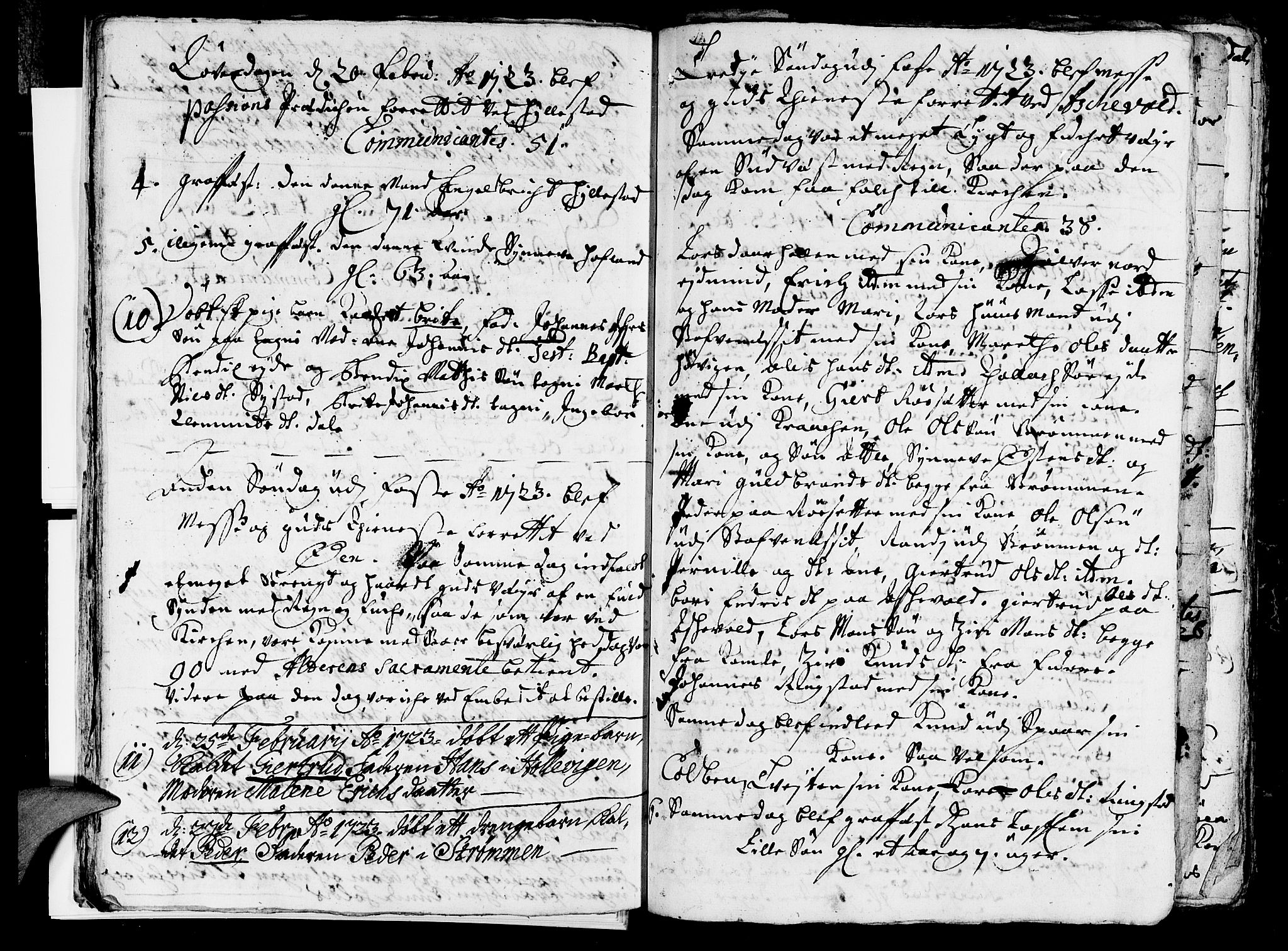 Askvoll sokneprestembete, SAB/A-79501/H/Haa/Haaa/L0005: Parish register (official) no. A 5, 1722-1733, p. 33