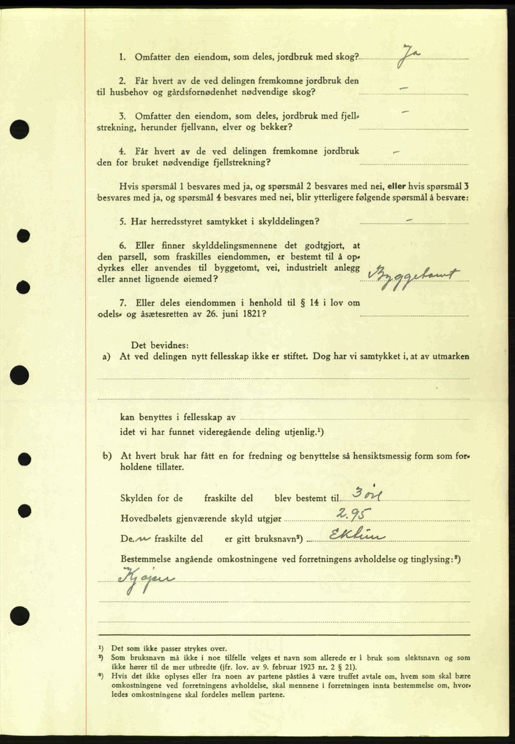 Jarlsberg sorenskriveri, SAKO/A-131/G/Ga/Gaa/L0013: Mortgage book no. A-13, 1942-1943, Diary no: : 171/1943