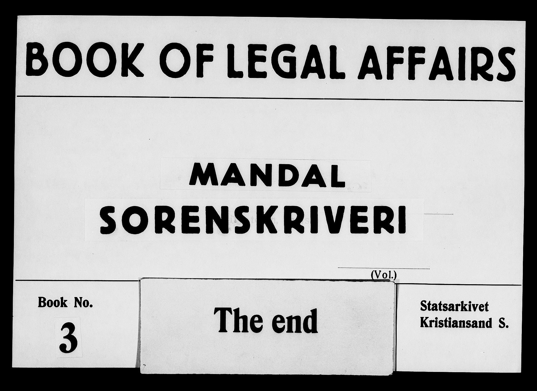 Mandal sorenskriveri, AV/SAK-1221-0005/001/F/Fa/L0004: Tingbok nr 3, 1685