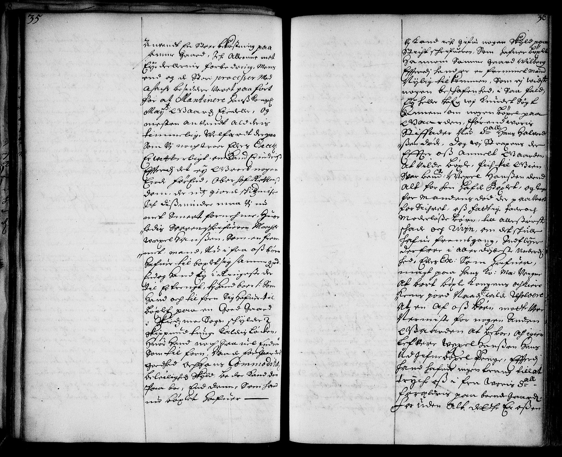 Stattholderembetet 1572-1771, AV/RA-EA-2870/Ae/L0004: Supplikasjons- og resolusjonsprotokoll, 1687, p. 35b-36a