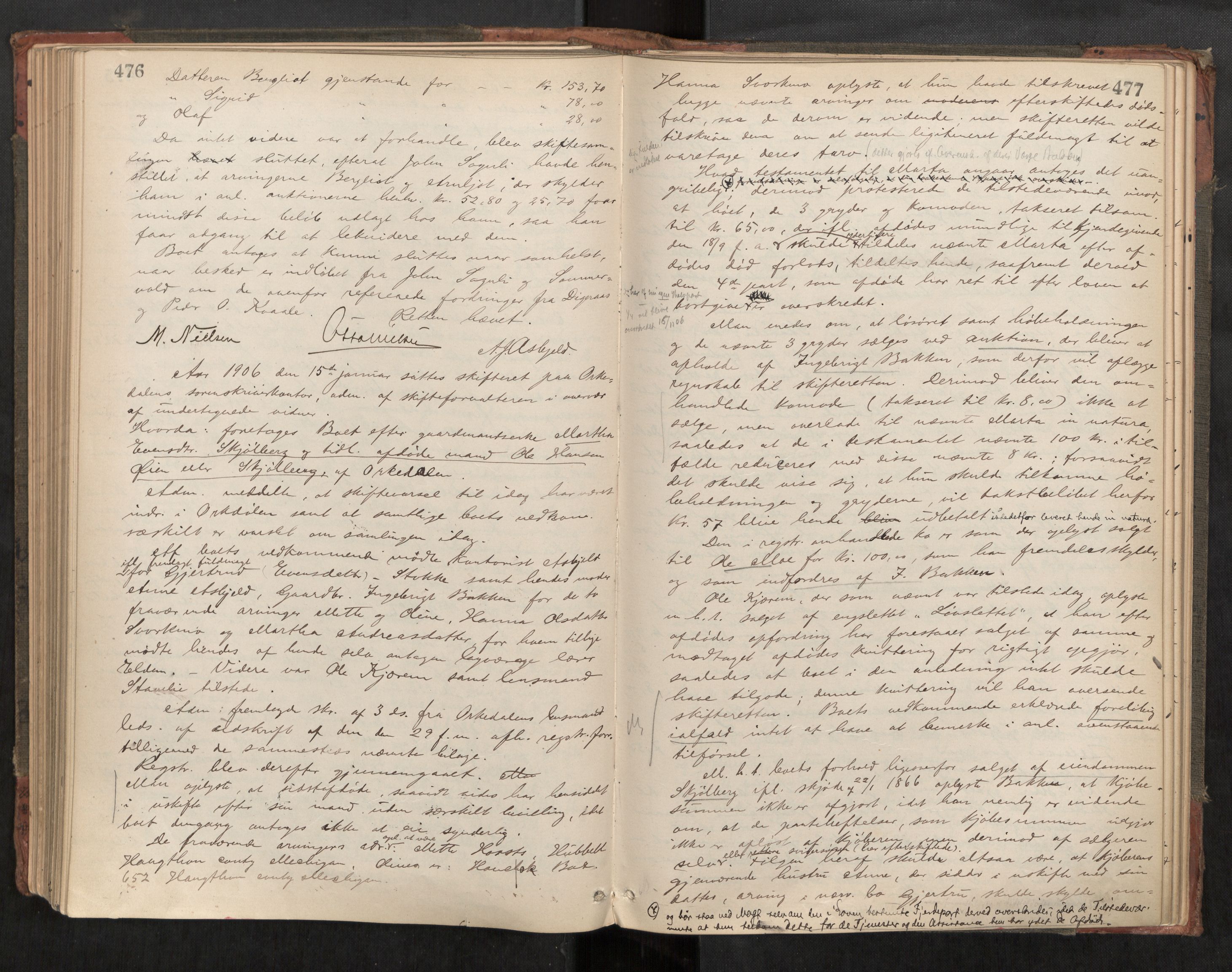 Orkdal sorenskriveri, AV/SAT-A-4169/1/3/3B/L0010: Skiftebehandlingsprotokoll, 1896-1910, p. 476-477