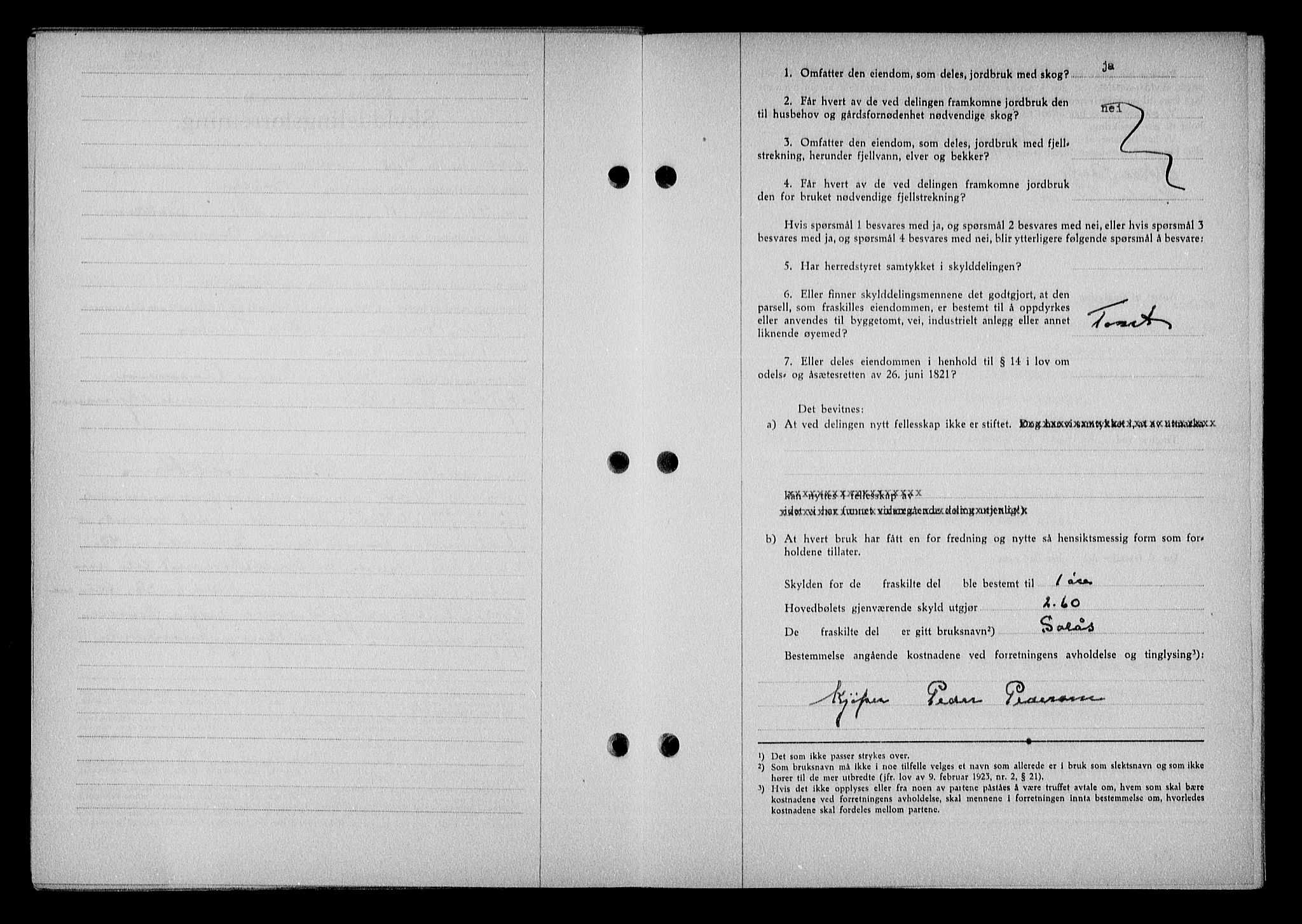 Nedenes sorenskriveri, AV/SAK-1221-0006/G/Gb/Gba/L0051: Mortgage book no. A-V, 1943-1944, Diary no: : 296/1944