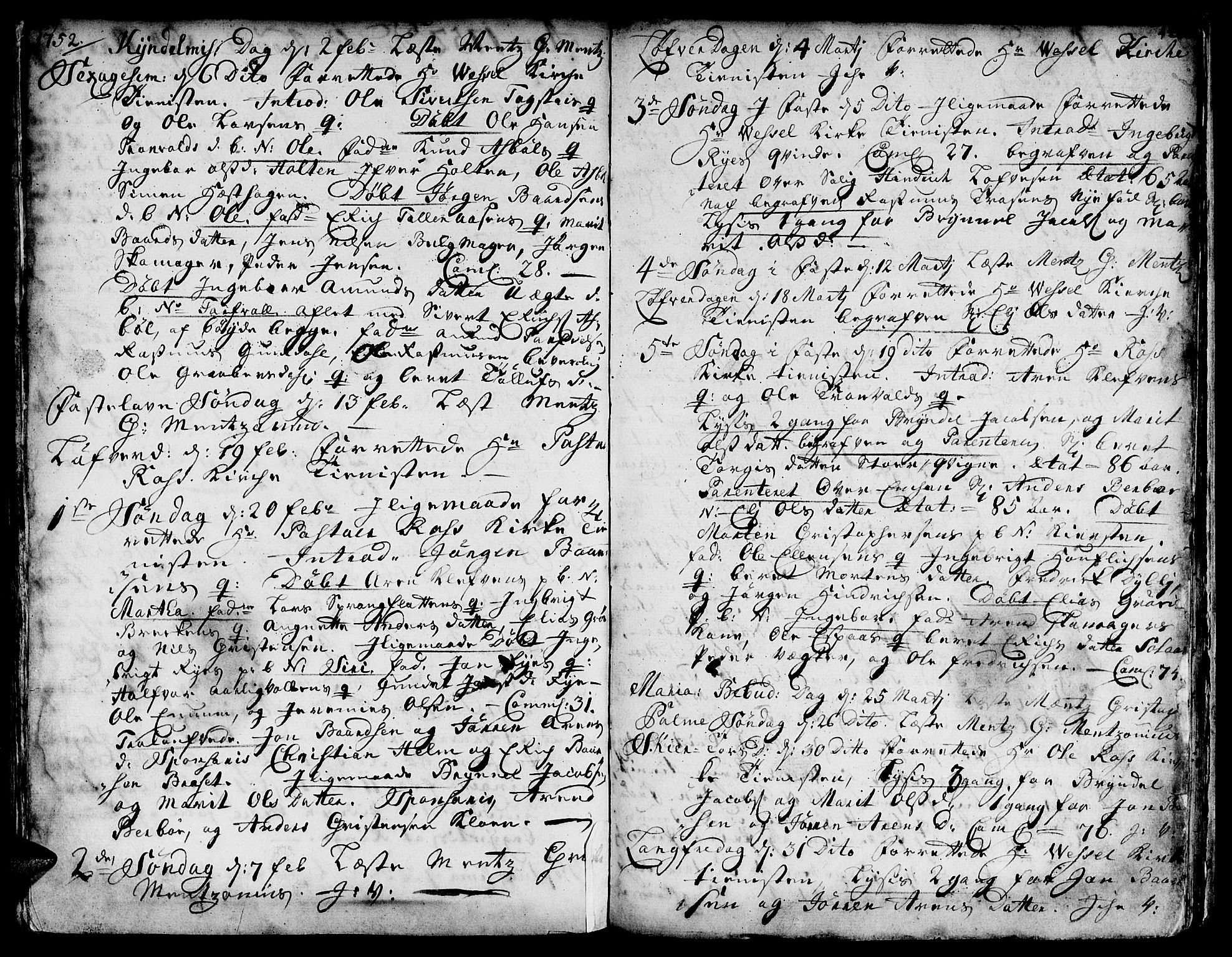 Ministerialprotokoller, klokkerbøker og fødselsregistre - Sør-Trøndelag, SAT/A-1456/671/L0839: Parish register (official) no. 671A01, 1730-1755, p. 419-420