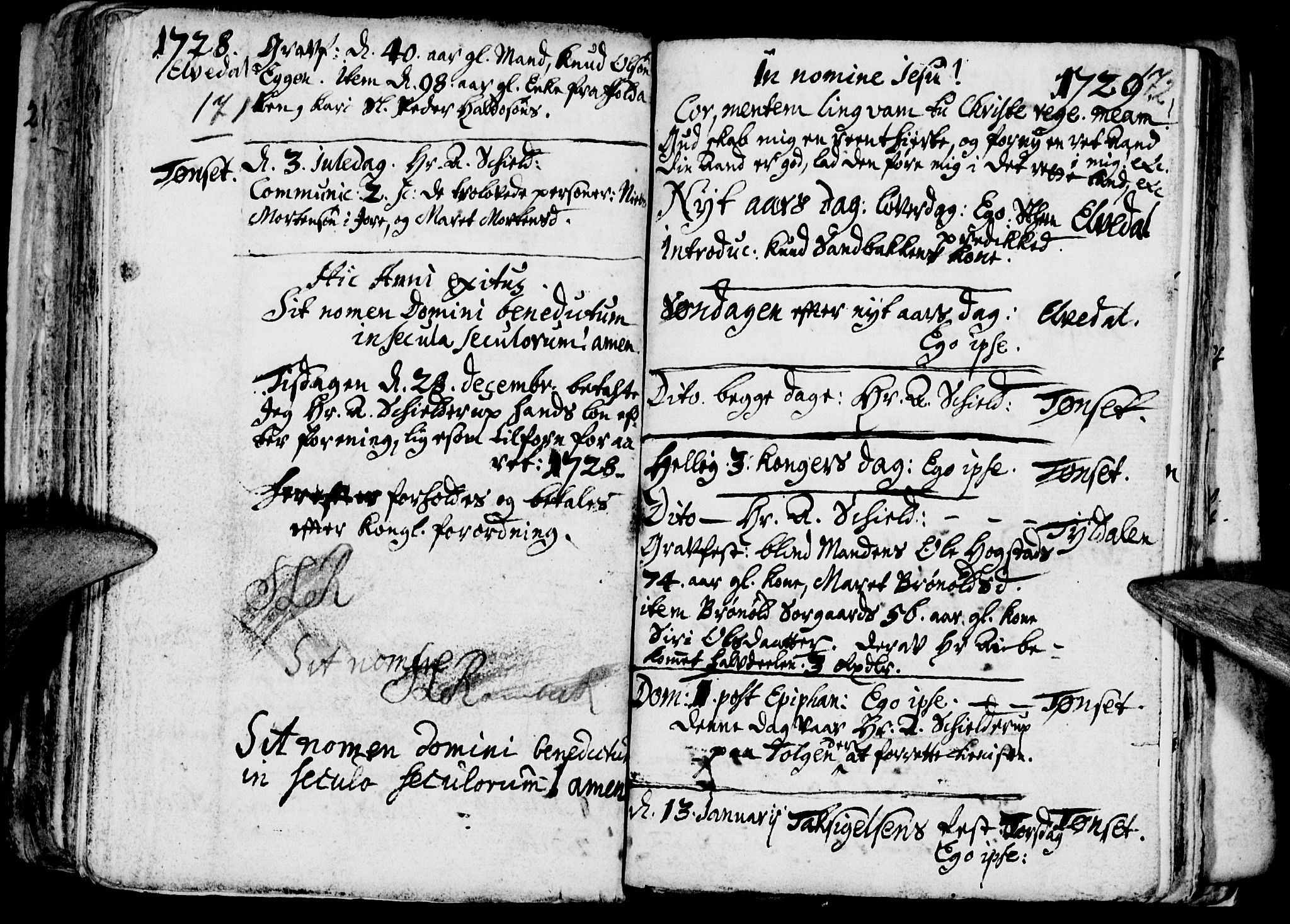 Tynset prestekontor, AV/SAH-PREST-058/H/Ha/Haa/L0001: Parish register (official) no. 1, 1722-1732, p. 171-172