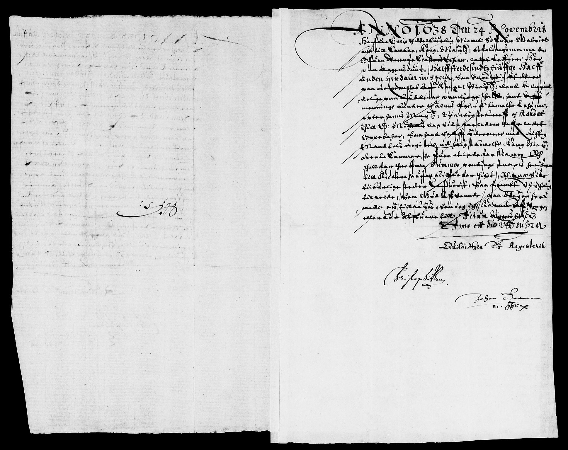 Rentekammeret inntil 1814, Reviderte regnskaper, Lensregnskaper, AV/RA-EA-5023/R/Rb/Rbg/L0004: Verne kloster len, 1635-1639