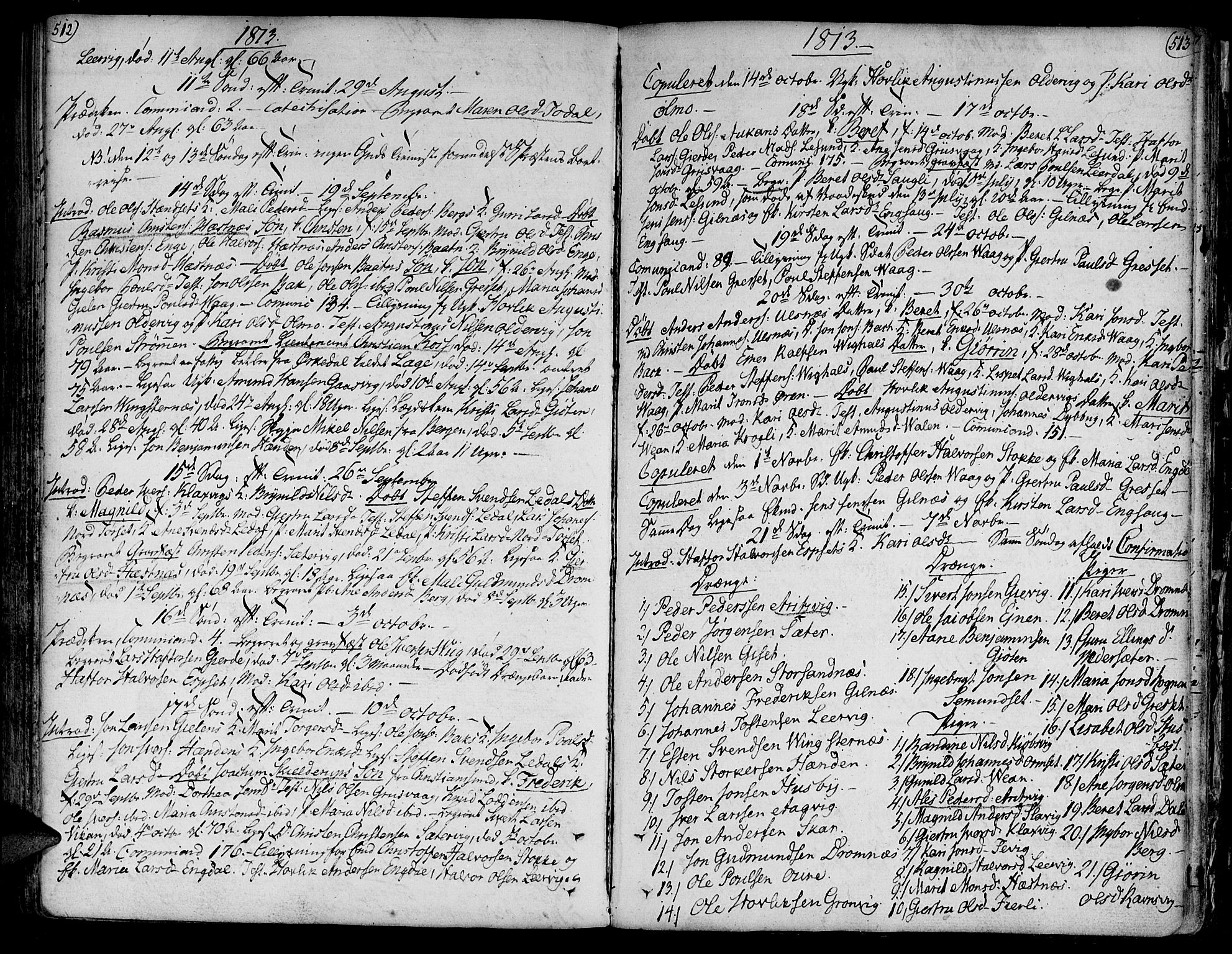 Ministerialprotokoller, klokkerbøker og fødselsregistre - Møre og Romsdal, AV/SAT-A-1454/578/L0902: Parish register (official) no. 578A01, 1772-1819, p. 512-513