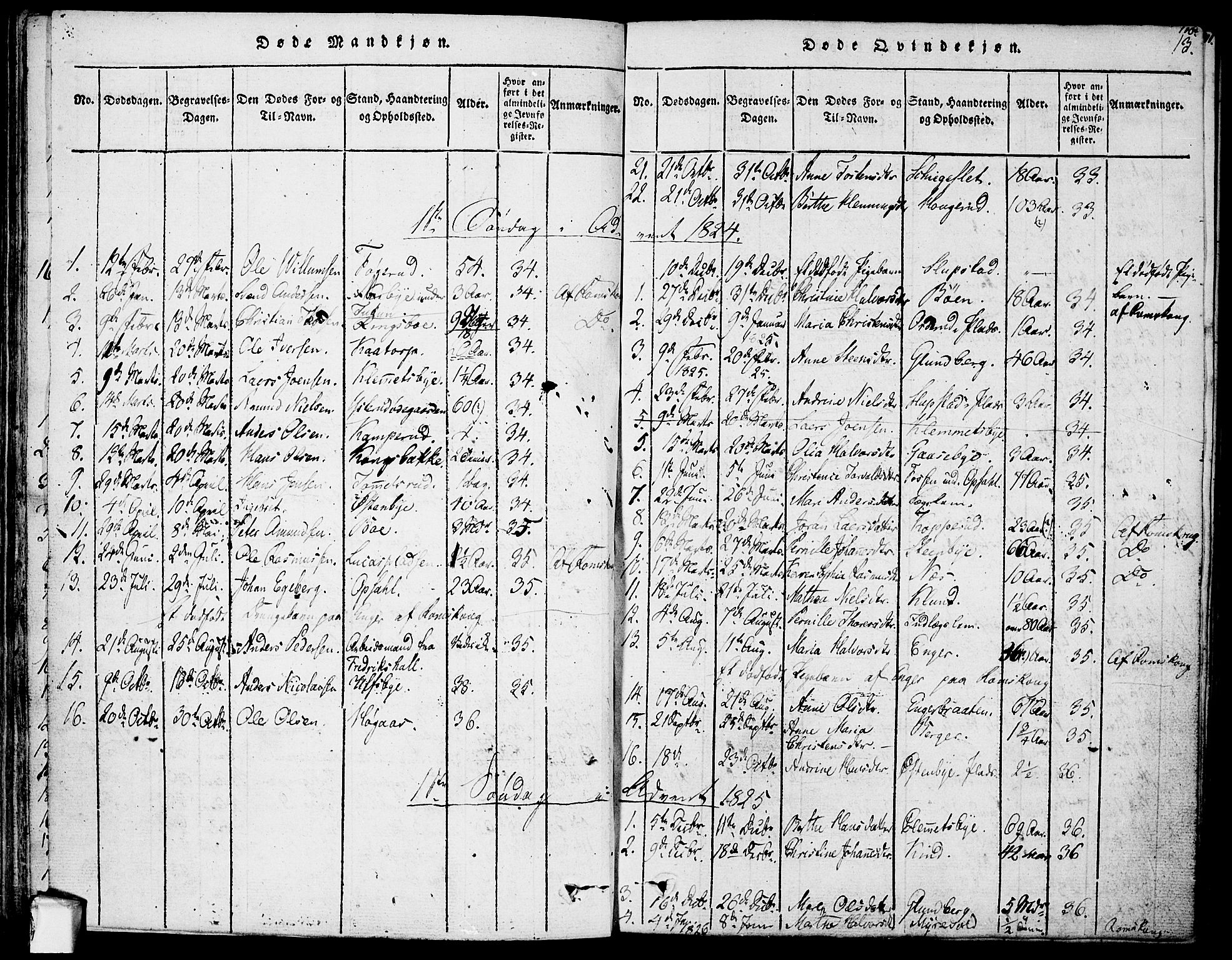 Rødenes prestekontor Kirkebøker, AV/SAO-A-2005/F/Fa/L0004: Parish register (official) no. I 4, 1814-1838, p. 110