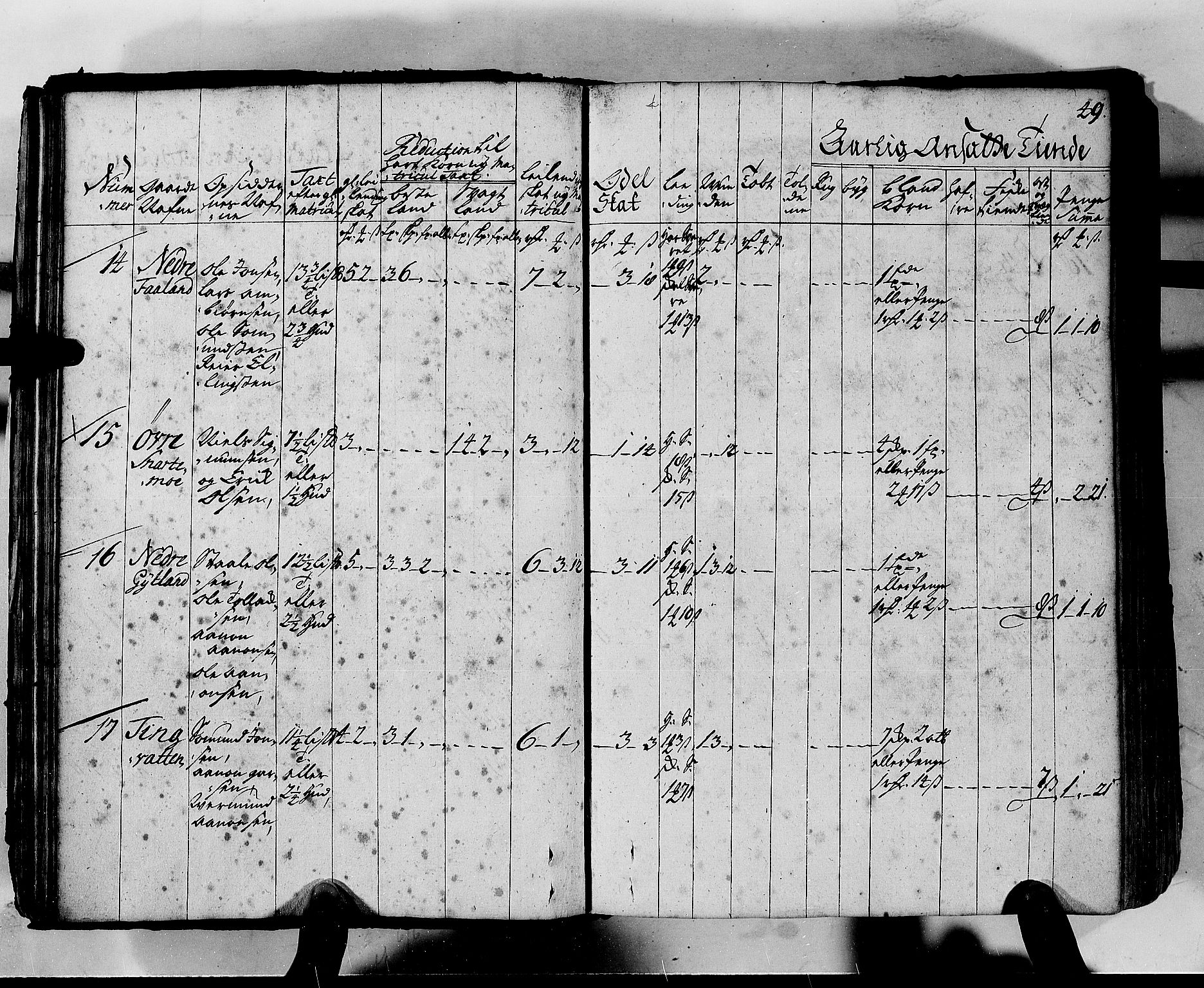 Rentekammeret inntil 1814, Realistisk ordnet avdeling, AV/RA-EA-4070/N/Nb/Nbf/L0130: Lista matrikkelprotokoll, 1723, p. 48