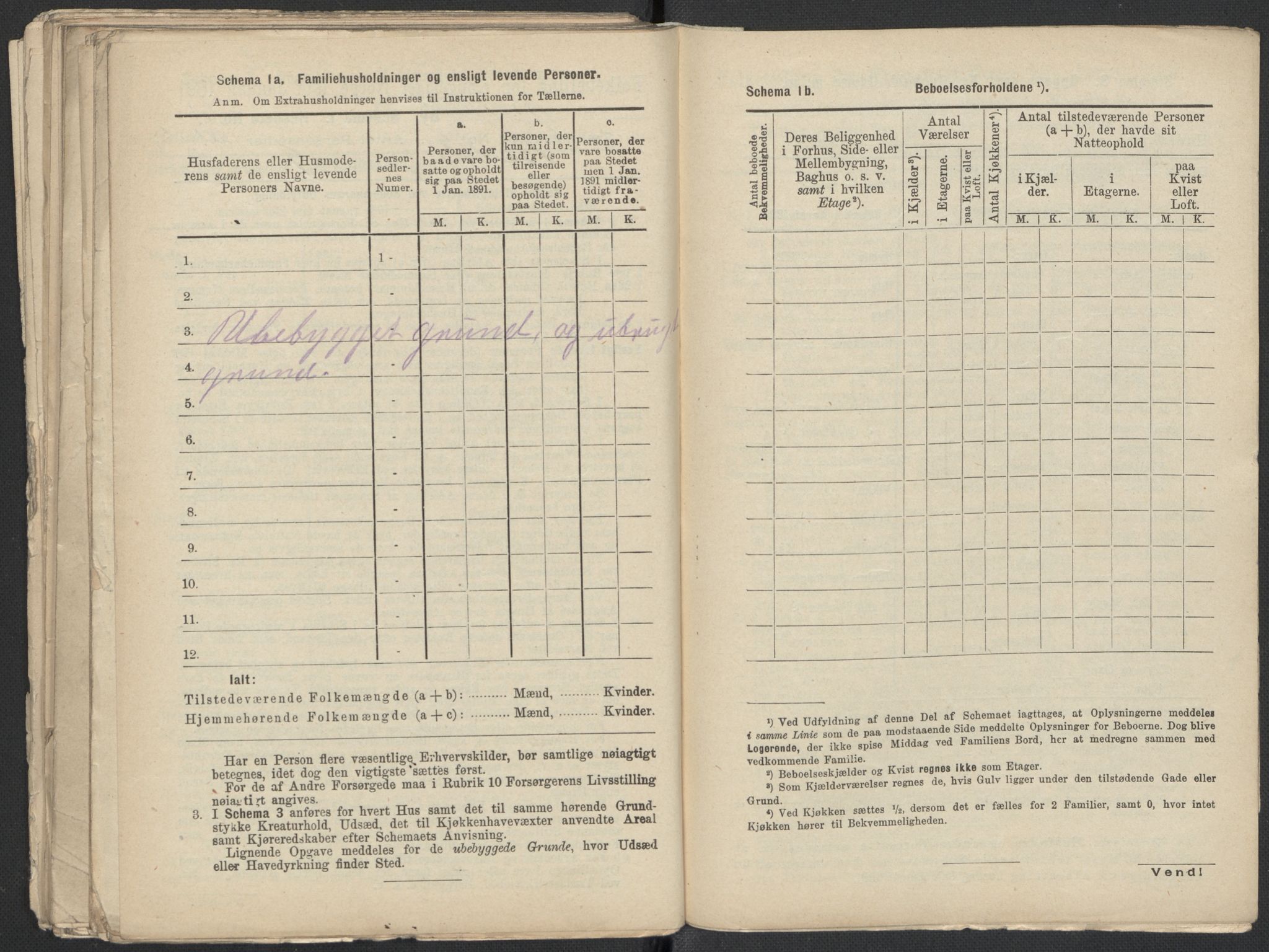 RA, 1891 Census for 1301 Bergen, 1891, p. 7169