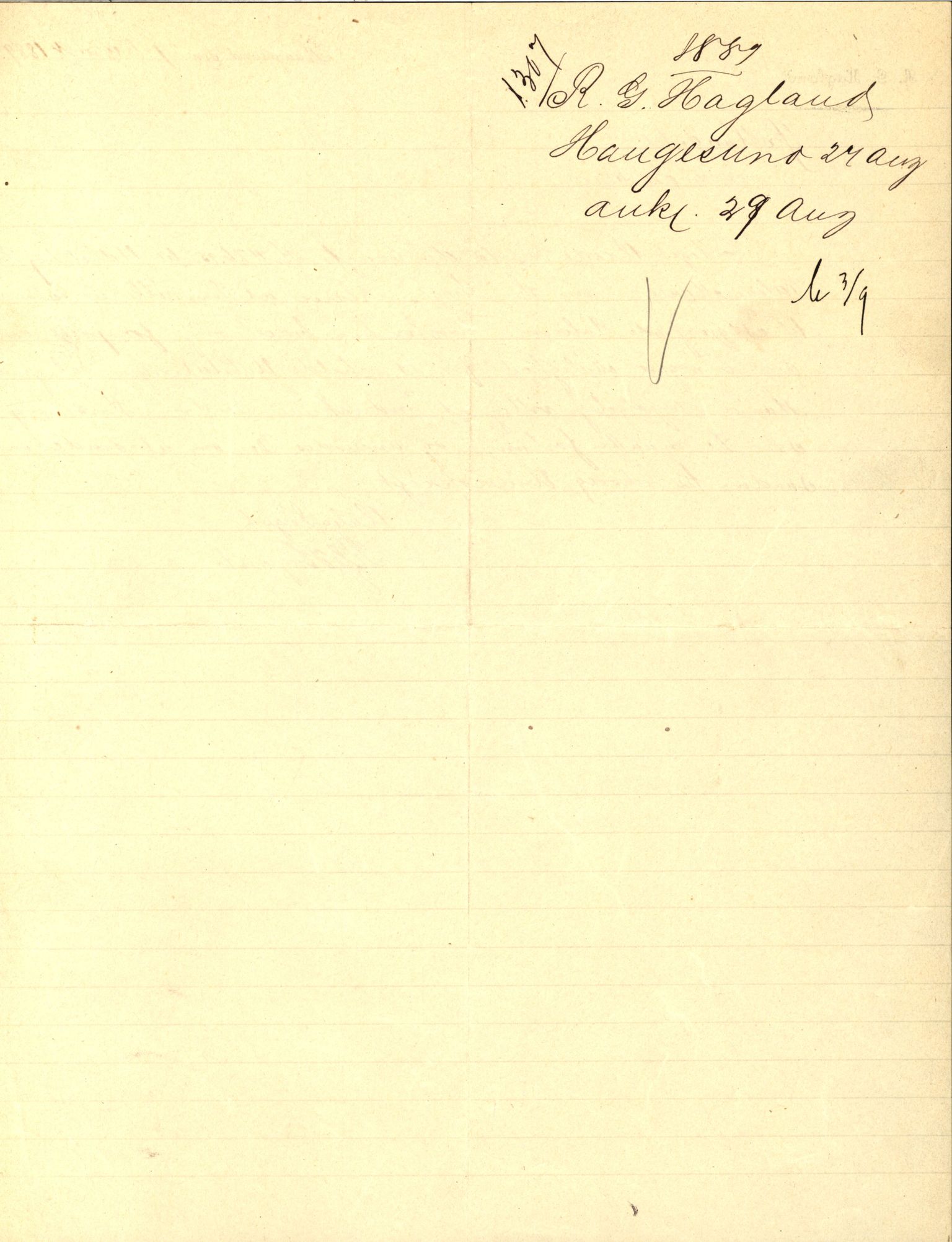 Pa 63 - Østlandske skibsassuranceforening, VEMU/A-1079/G/Ga/L0022/0008: Havaridokumenter / Magna av Haugesund, Marie, Mars, Mary, Mizpa, 1888, p. 38