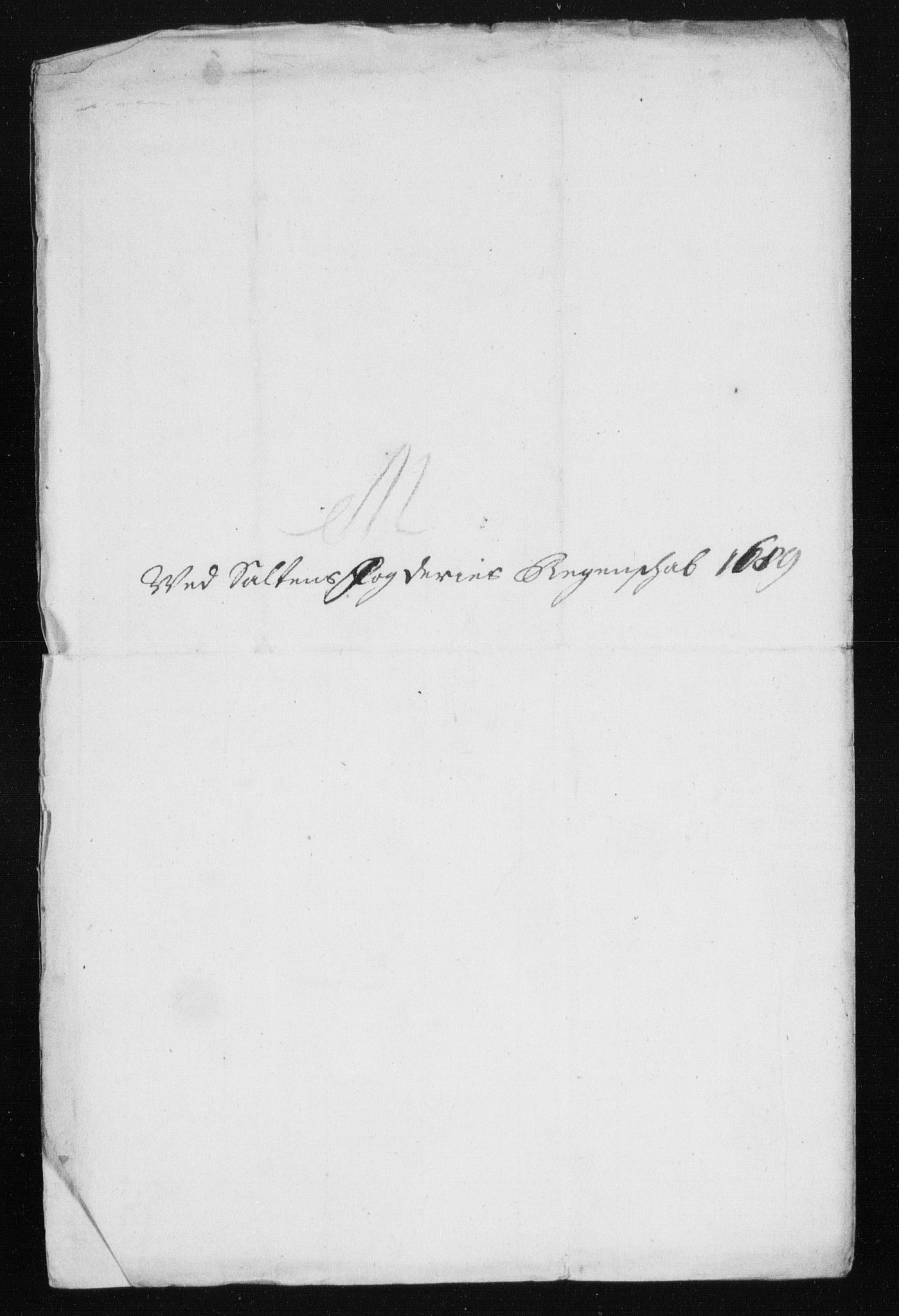 Rentekammeret inntil 1814, Reviderte regnskaper, Stiftamtstueregnskaper, Trondheim stiftamt og Nordland amt, AV/RA-EA-6044/R/Rh/L0013: Nordland amt, 1689