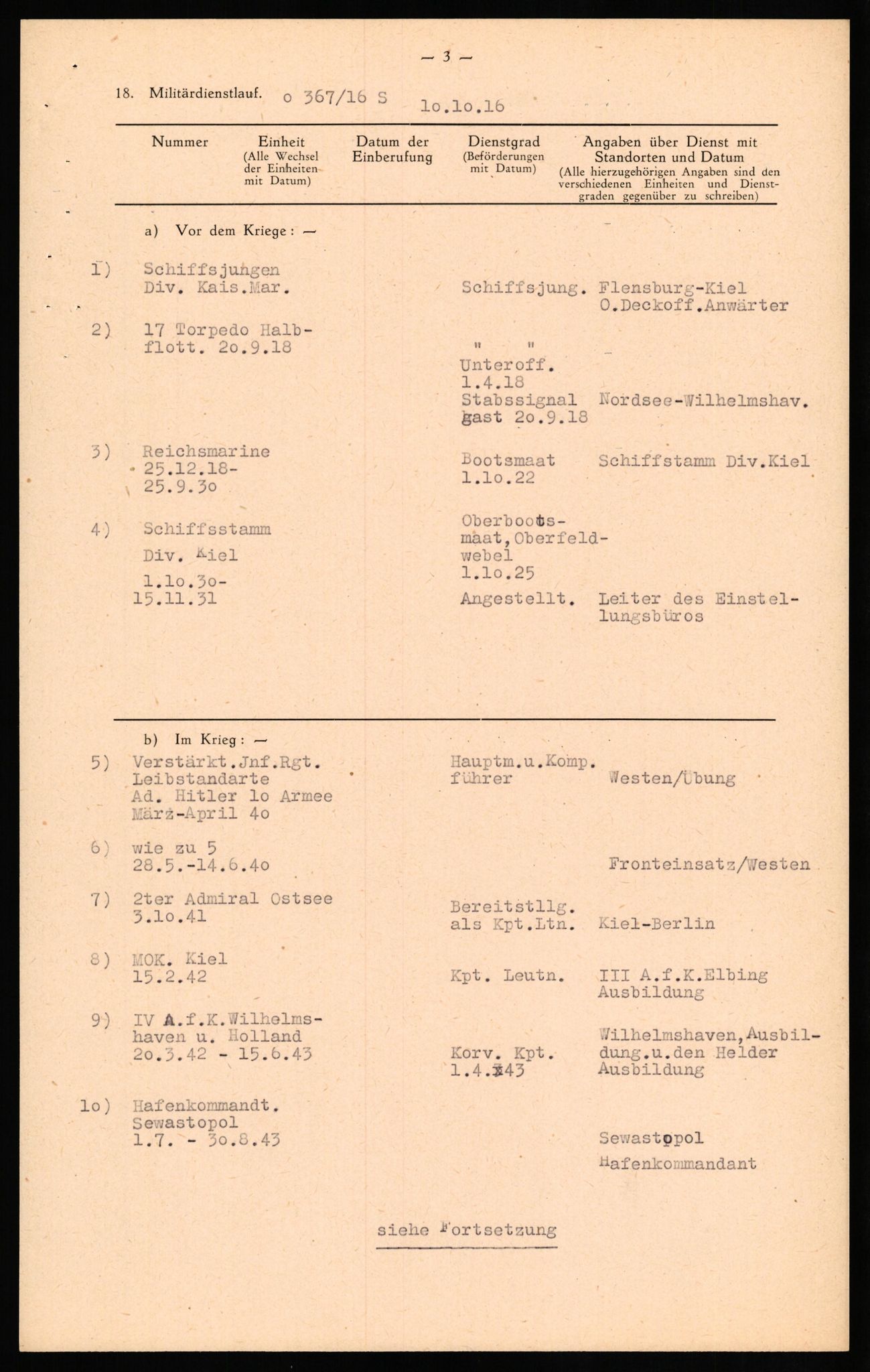 Forsvaret, Forsvarets overkommando II, AV/RA-RAFA-3915/D/Db/L0027: CI Questionaires. Tyske okkupasjonsstyrker i Norge. Tyskere., 1945-1946, p. 478