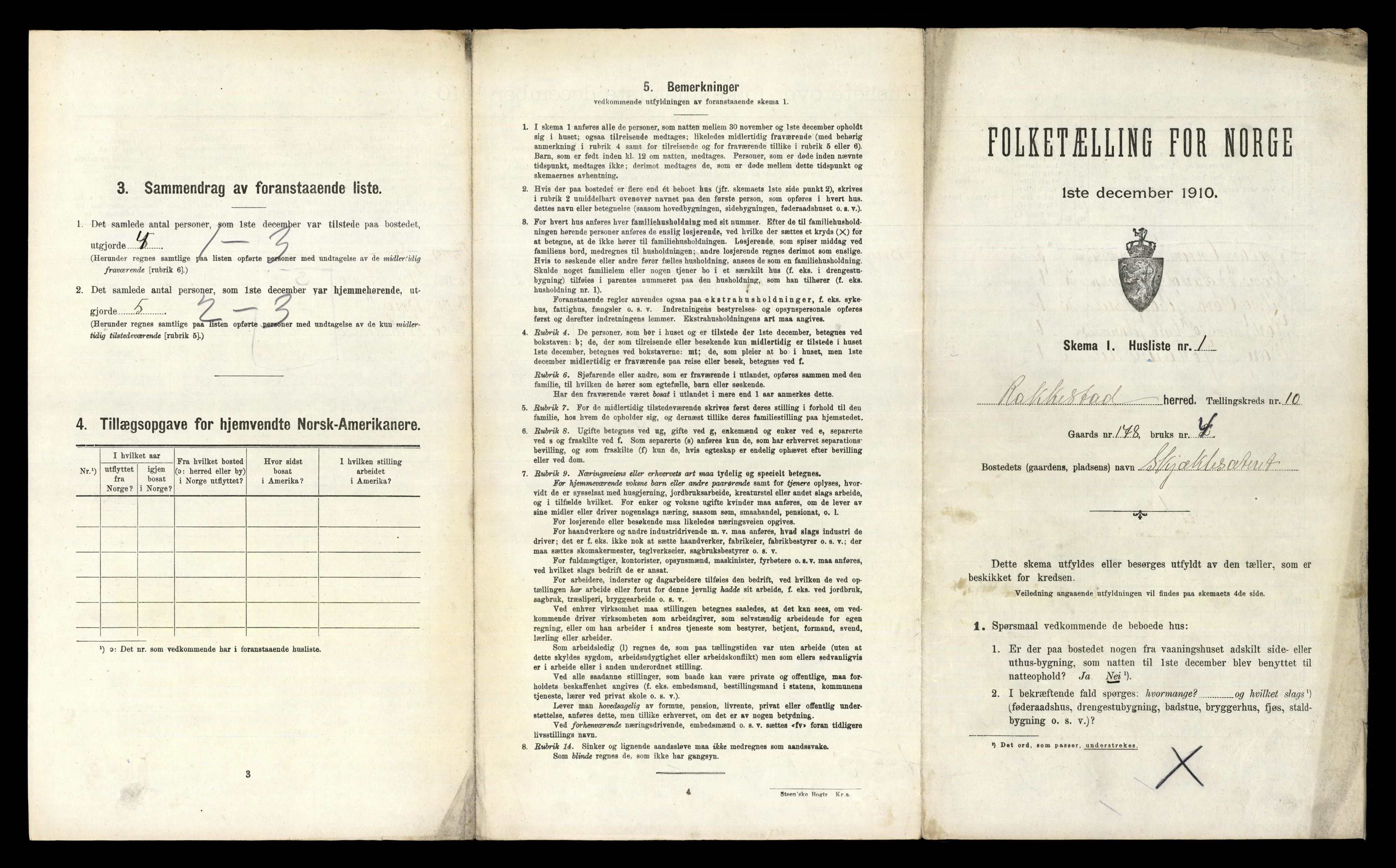 RA, 1910 census for Rakkestad, 1910, p. 1499