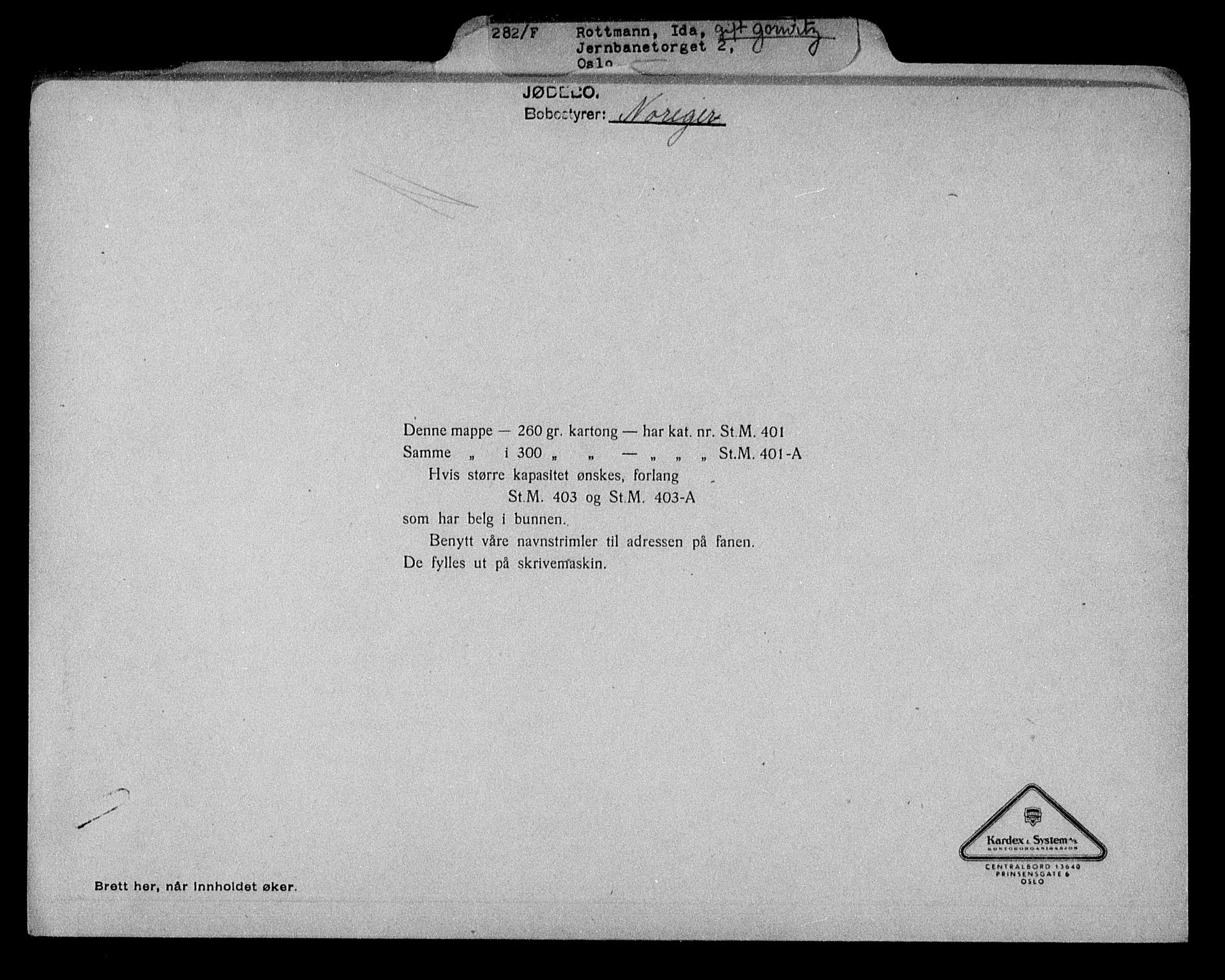 Justisdepartementet, Tilbakeføringskontoret for inndratte formuer, AV/RA-S-1564/H/Hc/Hcc/L0975: --, 1945-1947, p. 36