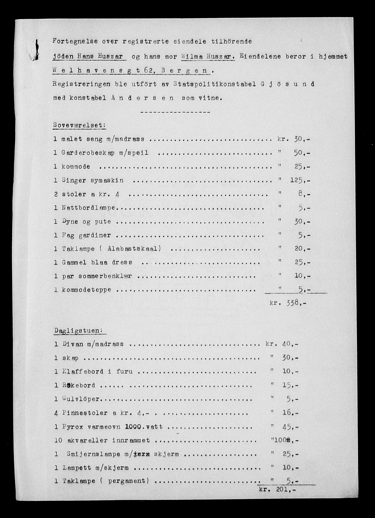 Justisdepartementet, Tilbakeføringskontoret for inndratte formuer, AV/RA-S-1564/H/Hc/Hcd/L0999: --, 1945-1947, p. 317