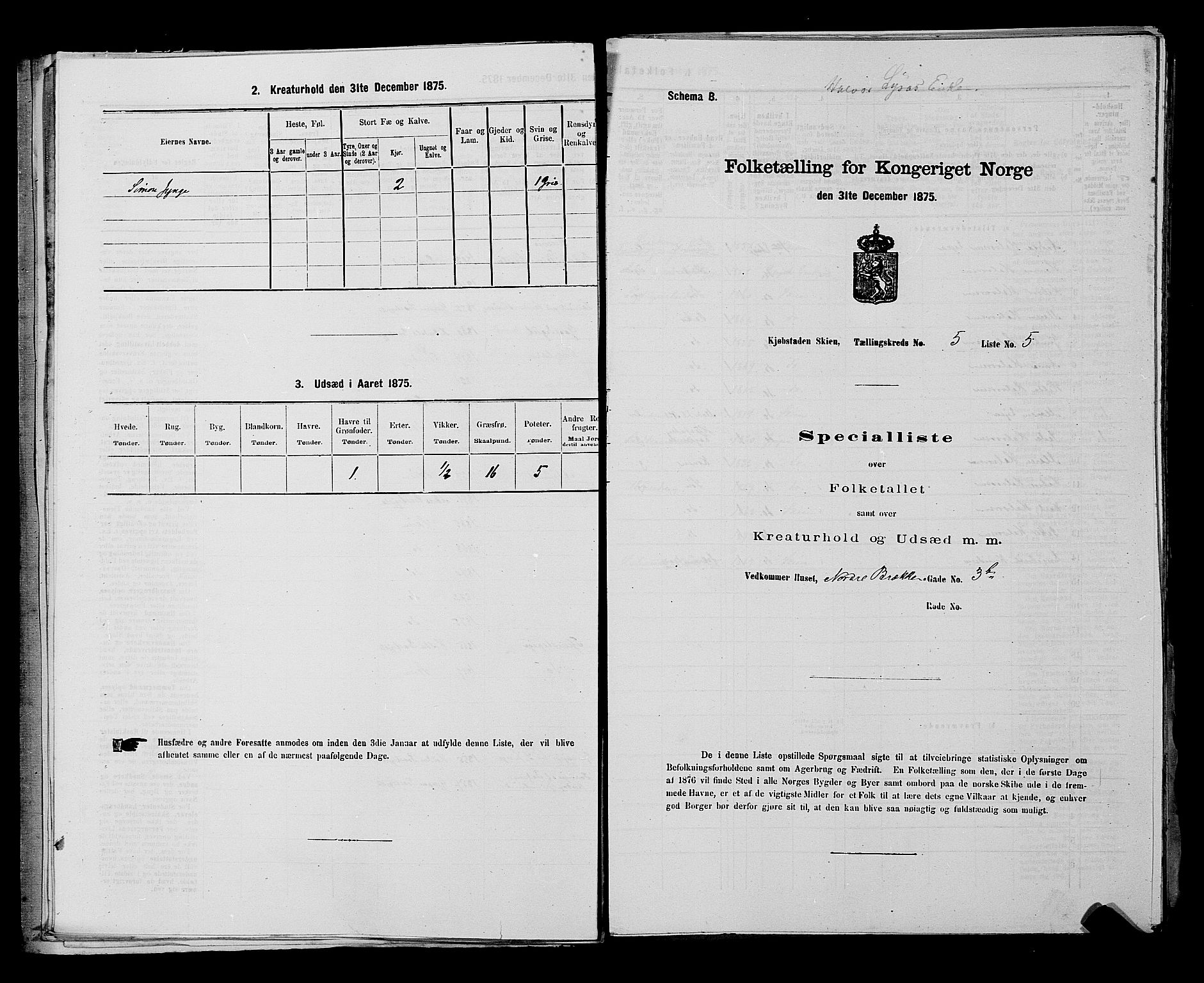 SAKO, 1875 census for 0806P Skien, 1875, p. 859