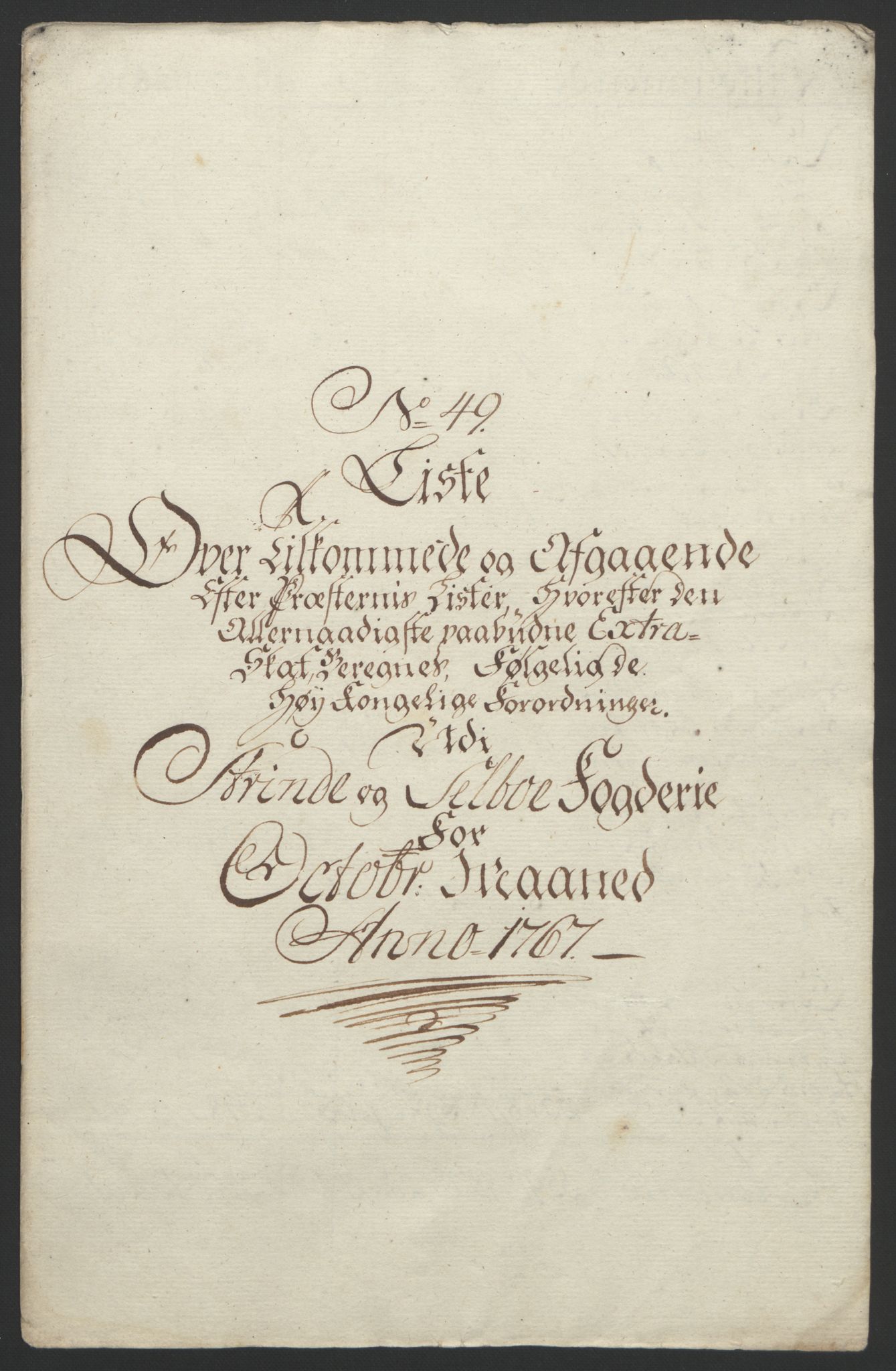 Rentekammeret inntil 1814, Reviderte regnskaper, Fogderegnskap, AV/RA-EA-4092/R61/L4180: Ekstraskatten Strinda og Selbu, 1762-1767, p. 391