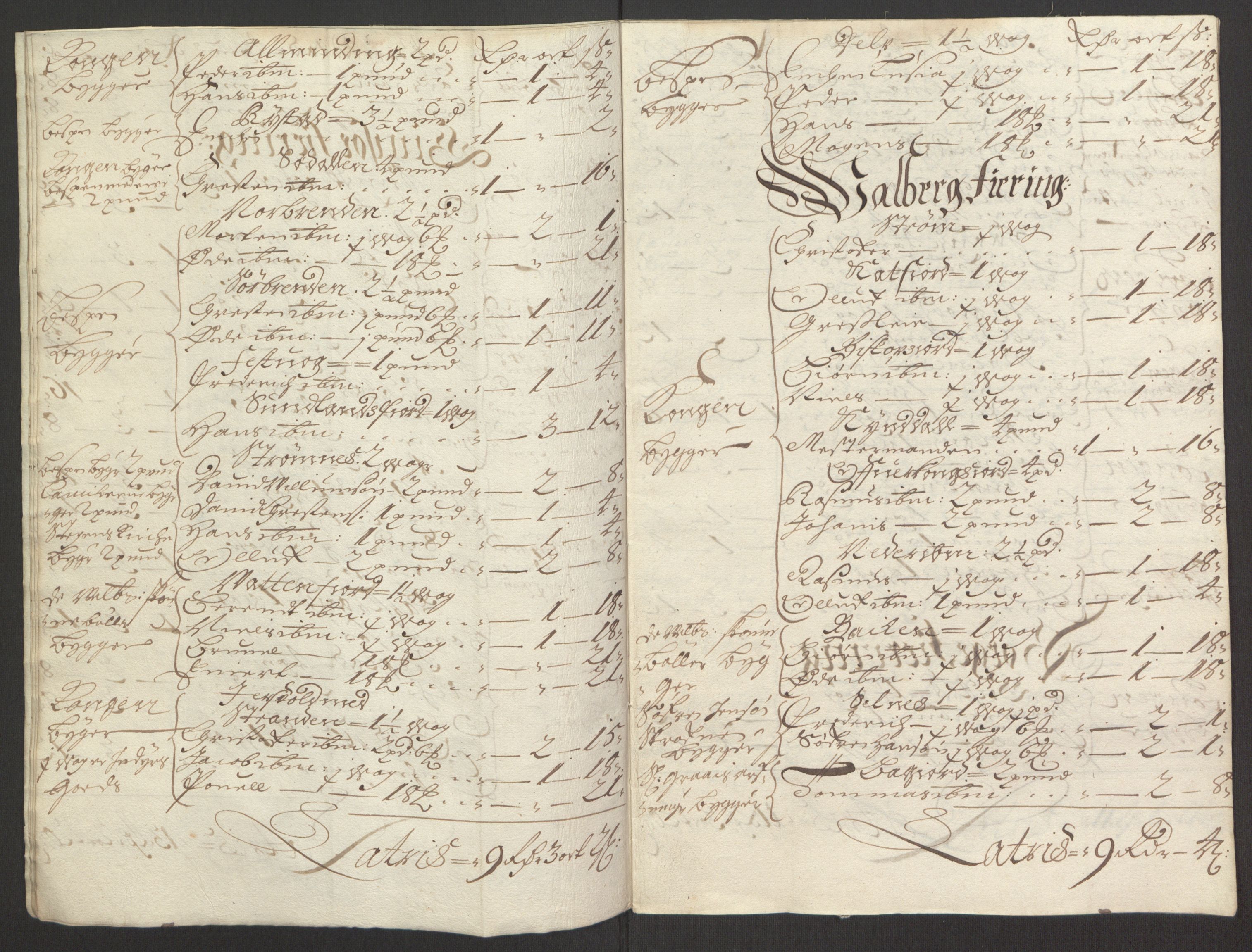 Rentekammeret inntil 1814, Reviderte regnskaper, Fogderegnskap, AV/RA-EA-4092/R67/L4675: Fogderegnskap Vesterålen, Andenes og Lofoten, 1691-1693, p. 155