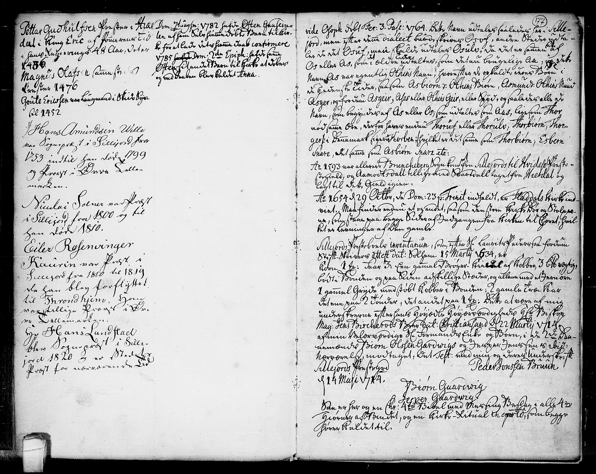 Seljord kirkebøker, SAKO/A-20/F/Fa/L0007: Parish register (official) no. I 7, 1755-1800, p. 177