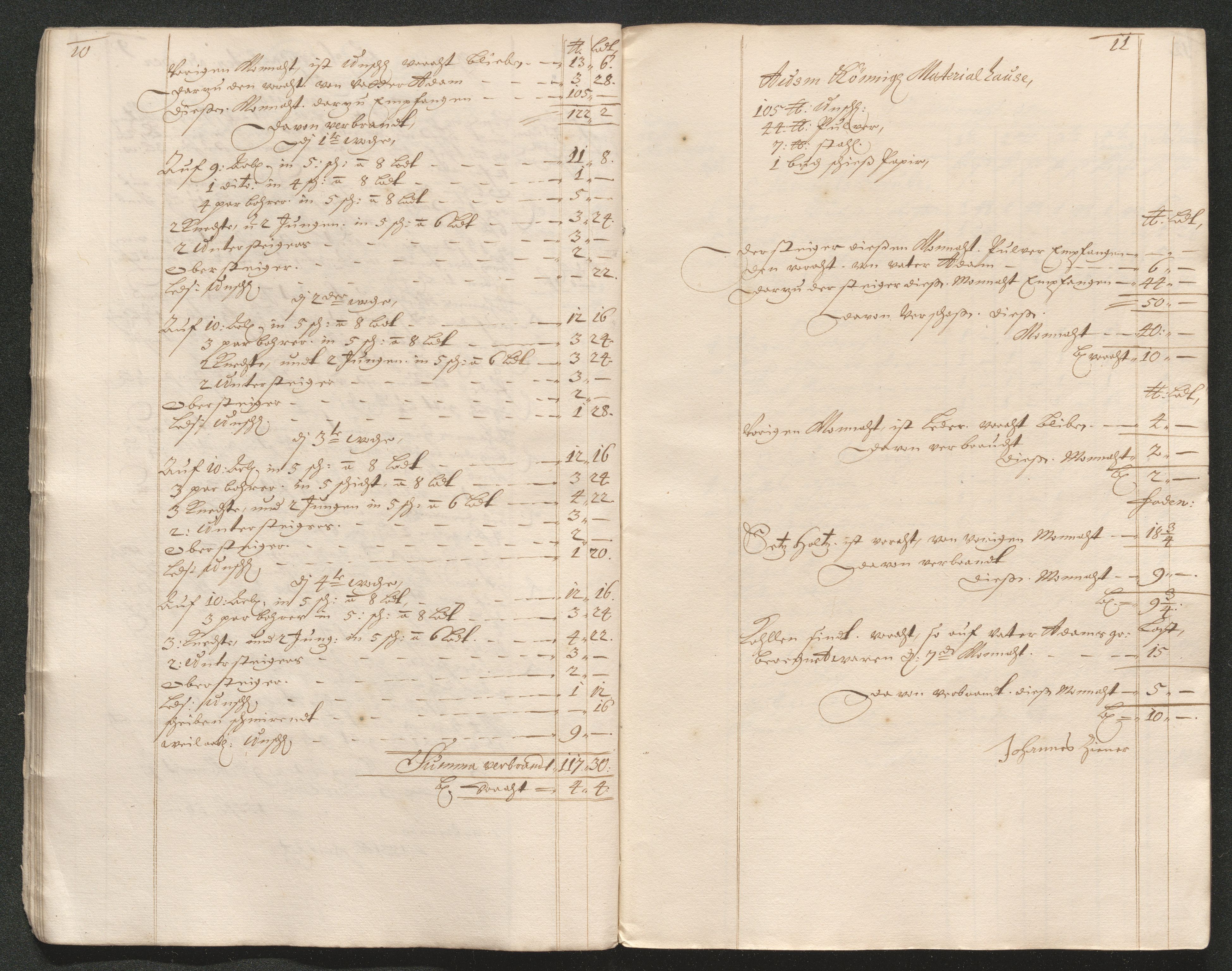 Kongsberg Sølvverk 1623-1816, SAKO/EA-3135/001/D/Dc/Dcd/L0069: Utgiftsregnskap for gruver m.m., 1695, p. 369