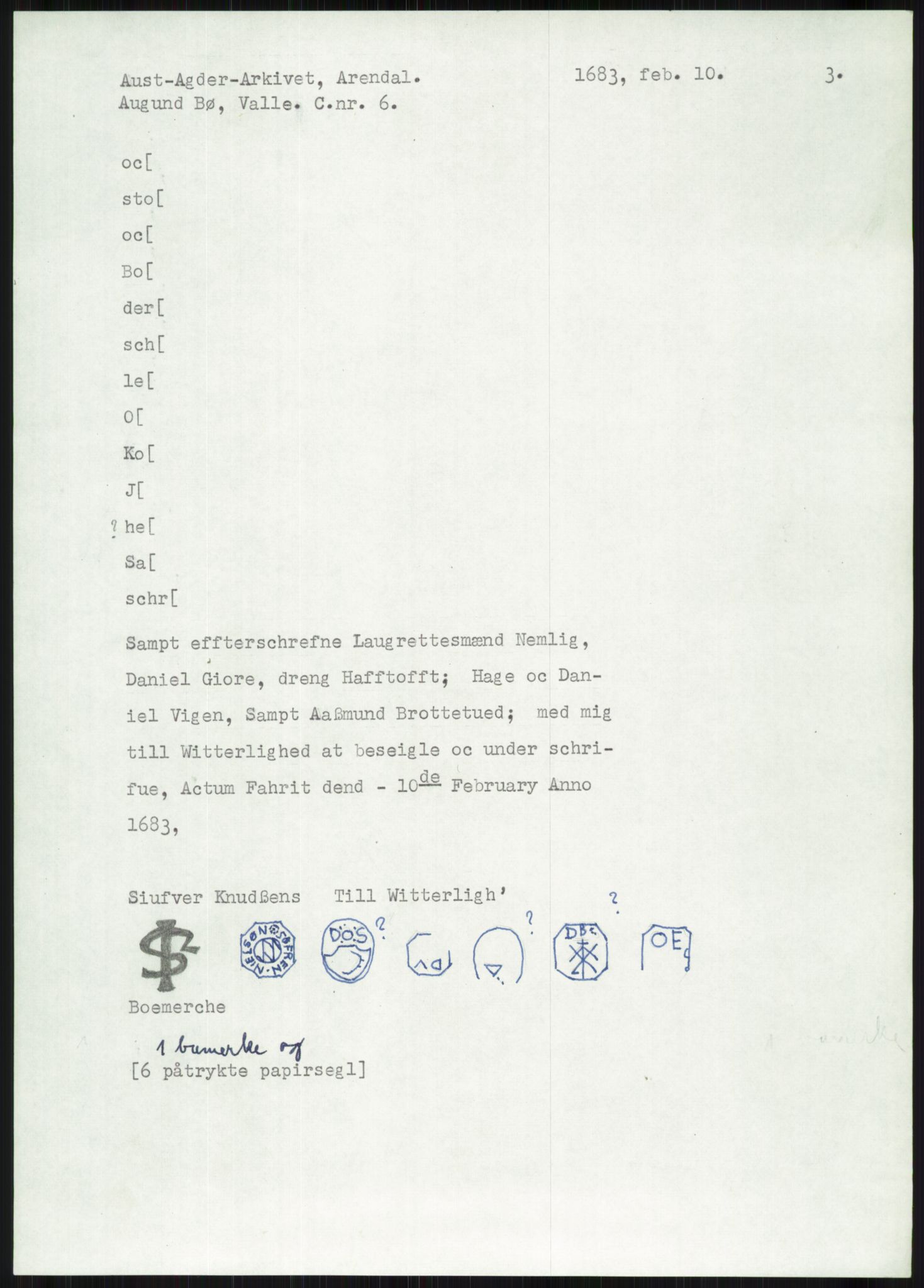 Samlinger til kildeutgivelse, Diplomavskriftsamlingen, AV/RA-EA-4053/H/Ha, p. 1301