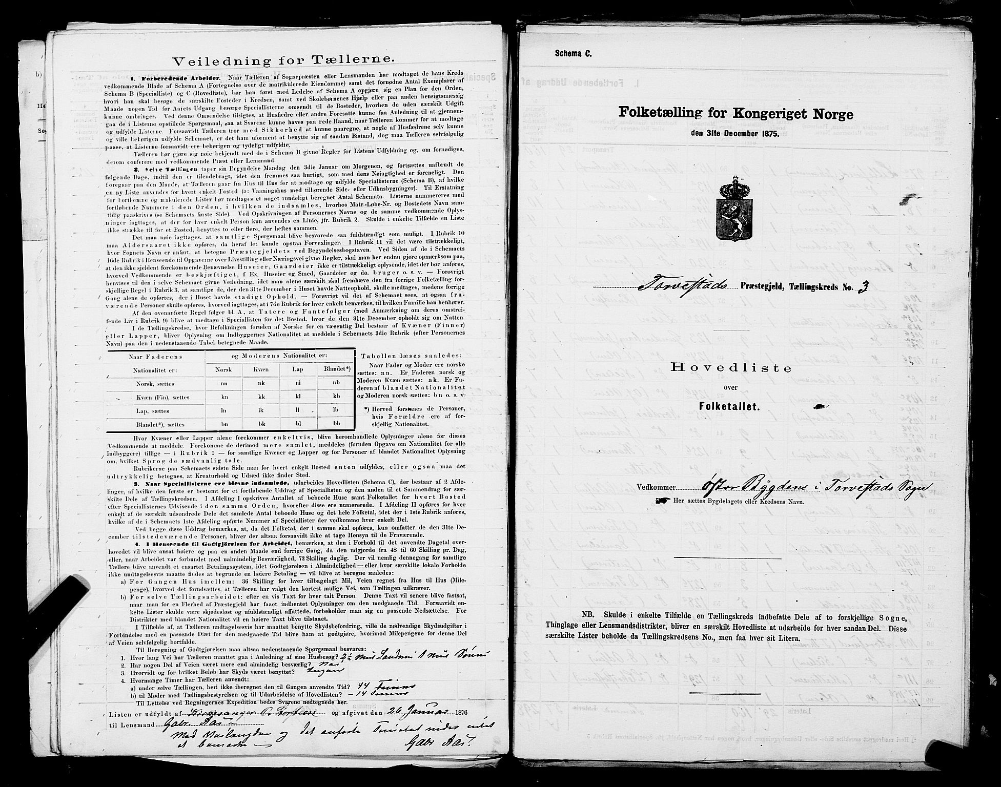 SAST, 1875 census for 1152L Torvastad/Torvastad, Skåre og Utsira, 1875, p. 14