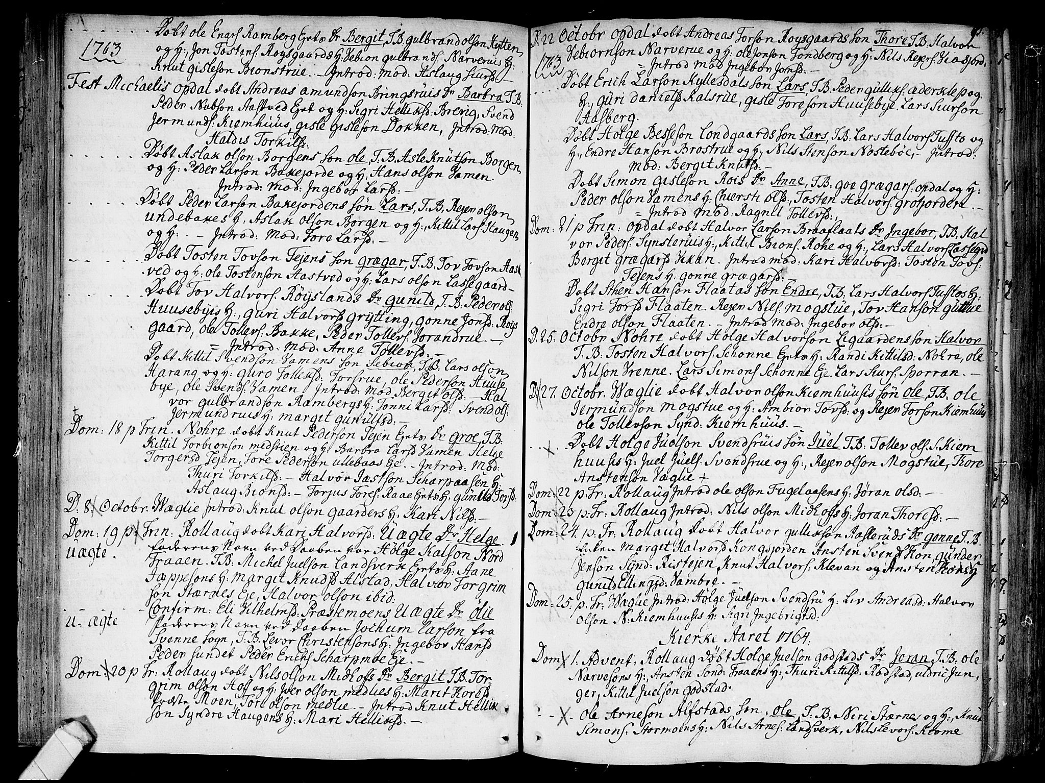 Rollag kirkebøker, SAKO/A-240/F/Fa/L0003: Parish register (official) no. I 3, 1743-1778, p. 91