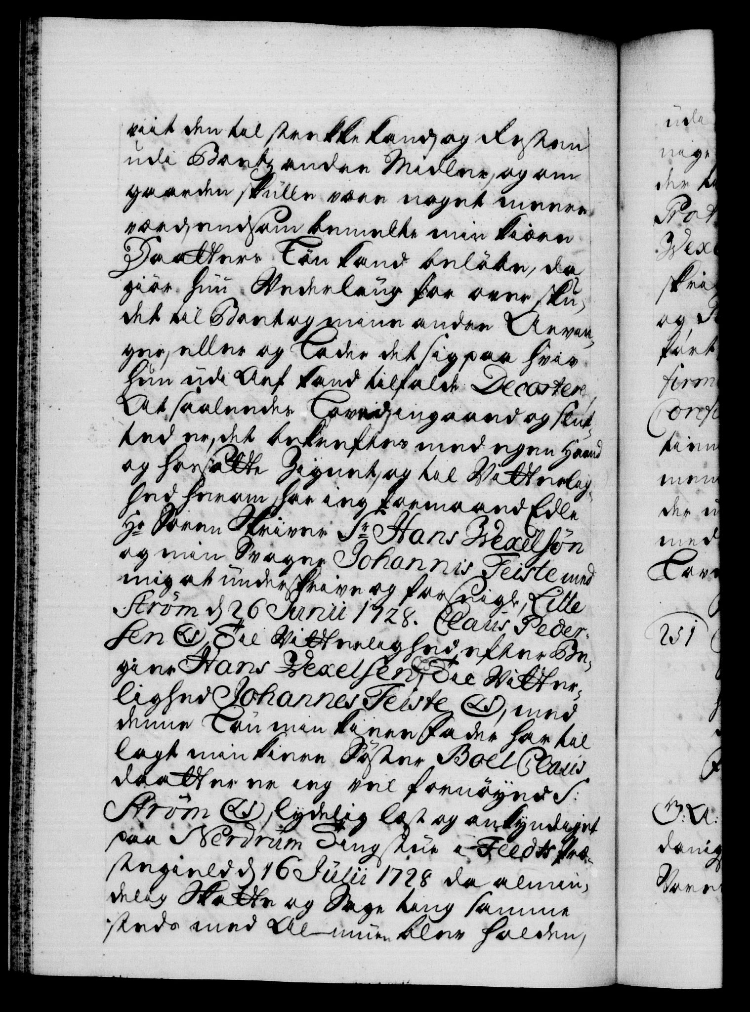 Danske Kanselli 1572-1799, AV/RA-EA-3023/F/Fc/Fca/Fcaa/L0026: Norske registre, 1729-1730, p. 193b