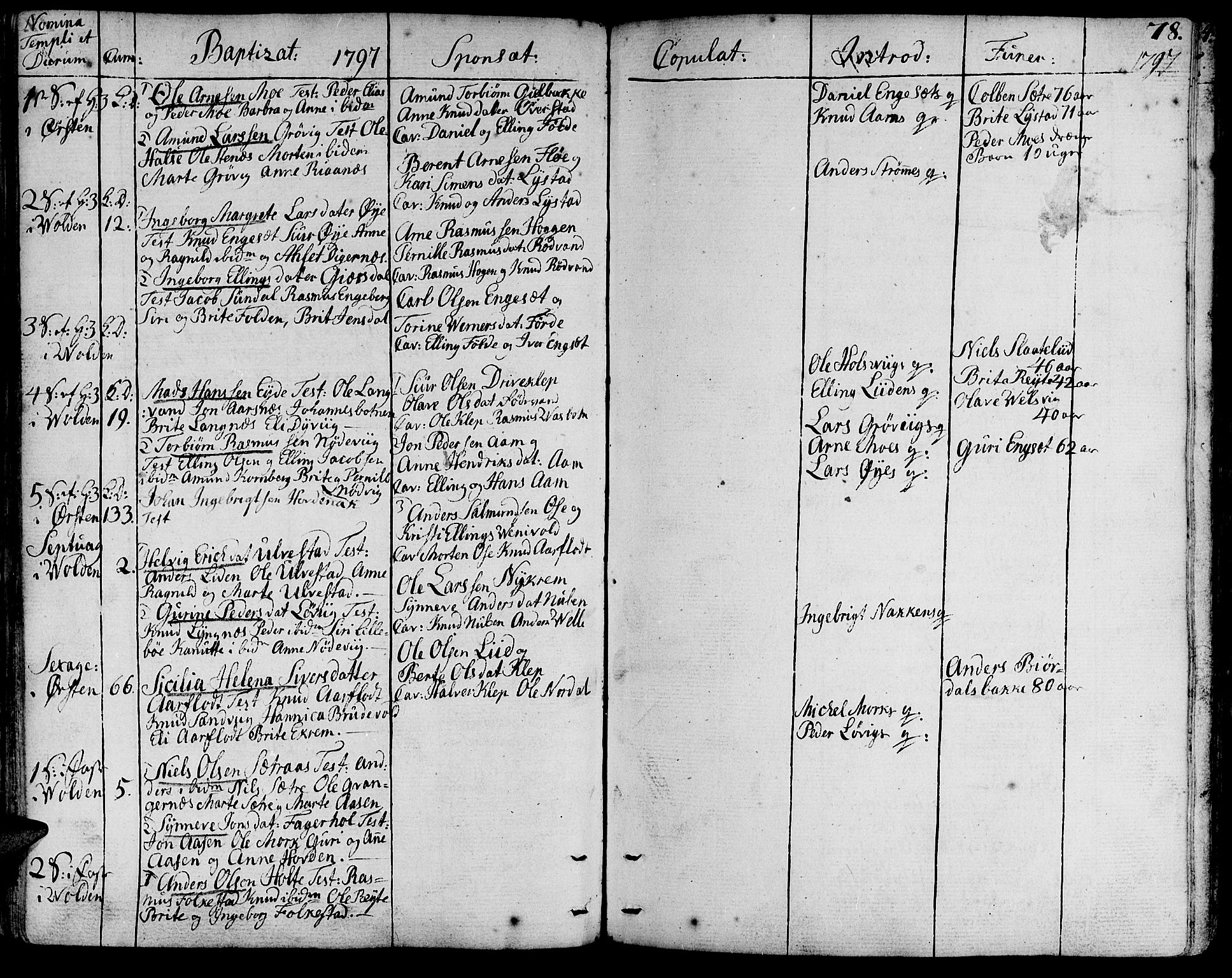Ministerialprotokoller, klokkerbøker og fødselsregistre - Møre og Romsdal, SAT/A-1454/511/L0137: Parish register (official) no. 511A04, 1787-1816, p. 78