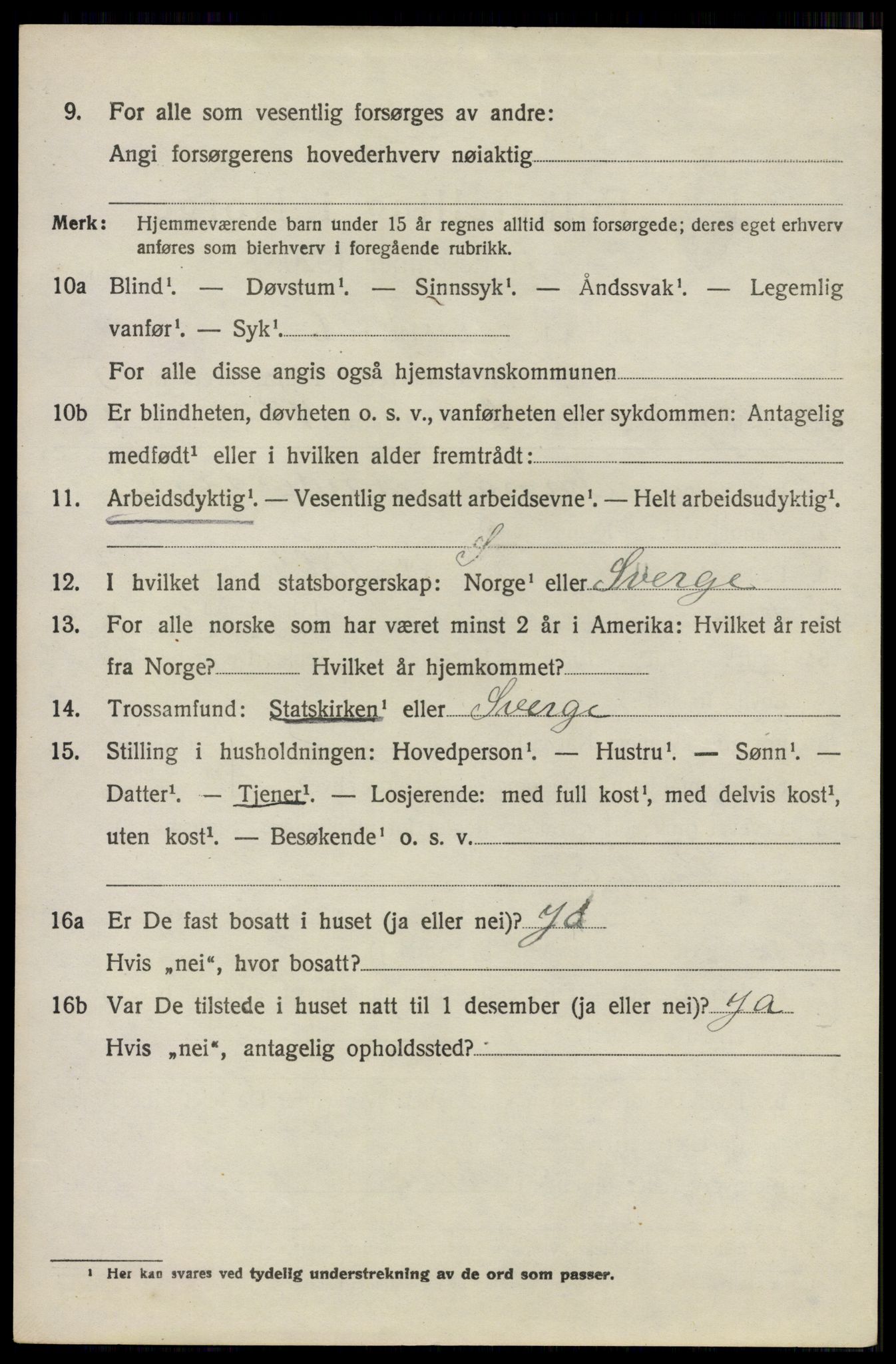 SAO, 1920 census for Ås, 1920, p. 5855