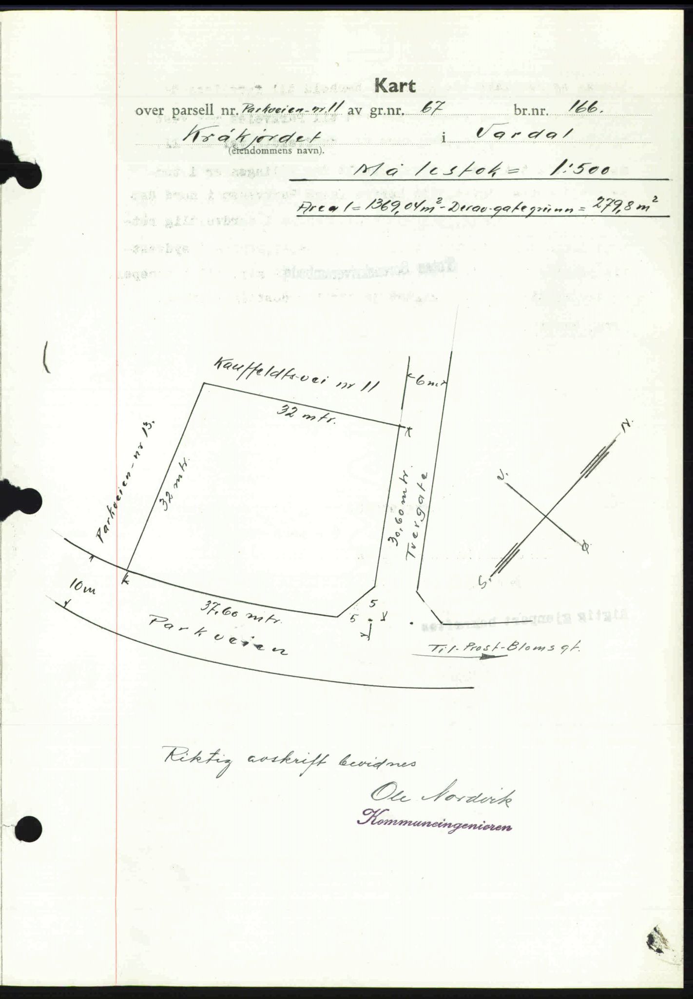 Toten tingrett, SAH/TING-006/H/Hb/Hbc/L0008: Mortgage book no. Hbc-08, 1941-1941, Diary no: : 2417/1941