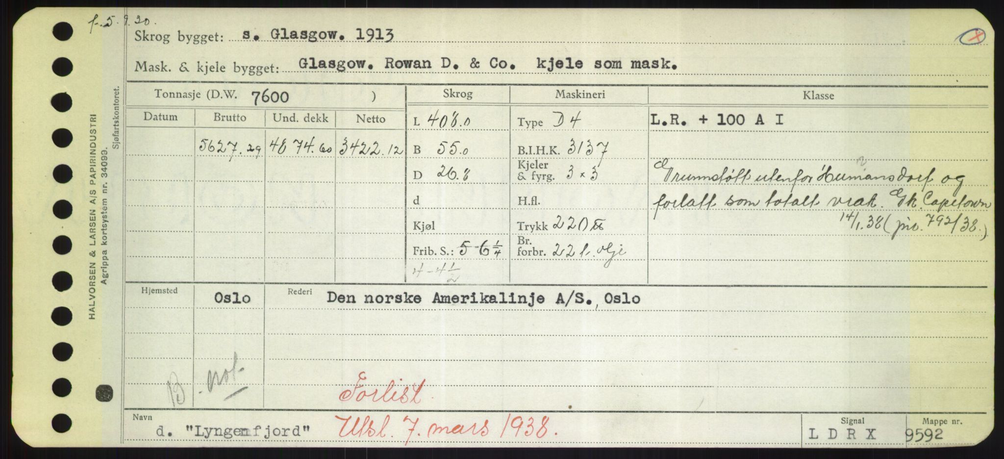 Sjøfartsdirektoratet med forløpere, Skipsmålingen, AV/RA-S-1627/H/Hd/L0023: Fartøy, Lia-Løv, p. 461