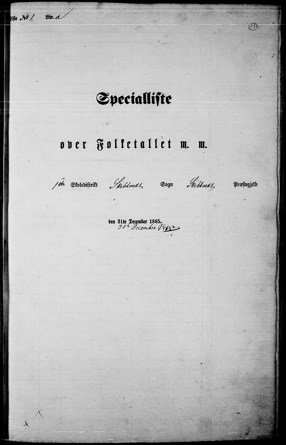 RA, 1865 census for Skiptvet, 1865, p. 12