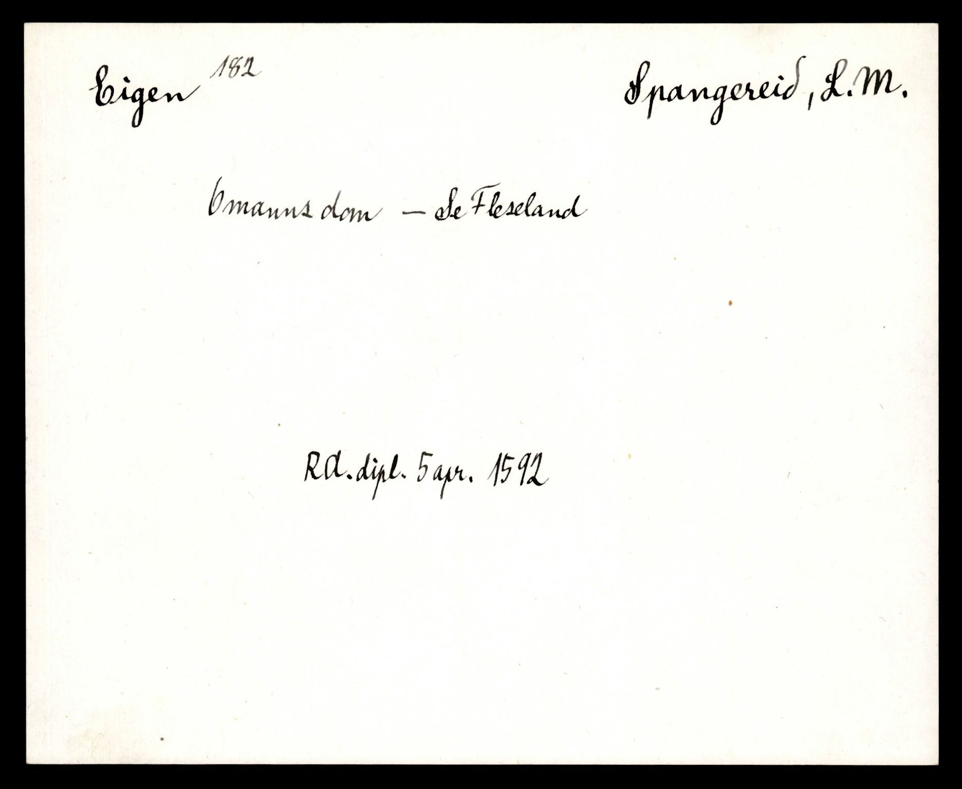 Riksarkivets diplomsamling, AV/RA-EA-5965/F35/F35e/L0025: Registreringssedler Vest-Agder 1, 1400-1700, p. 371