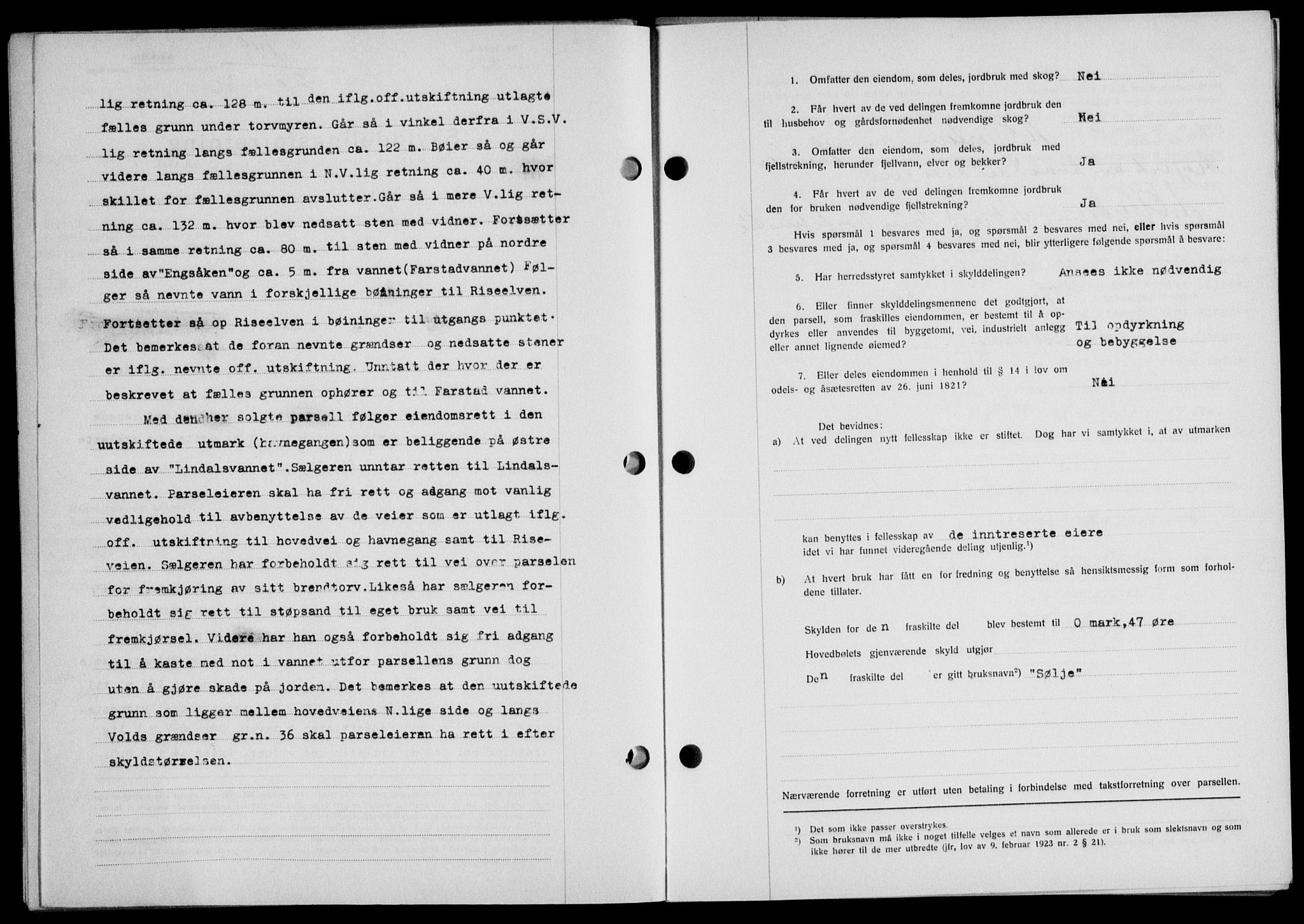 Lofoten sorenskriveri, SAT/A-0017/1/2/2C/L0033b: Mortgage book no. 33b, 1936-1936, Diary no: : 149/1936