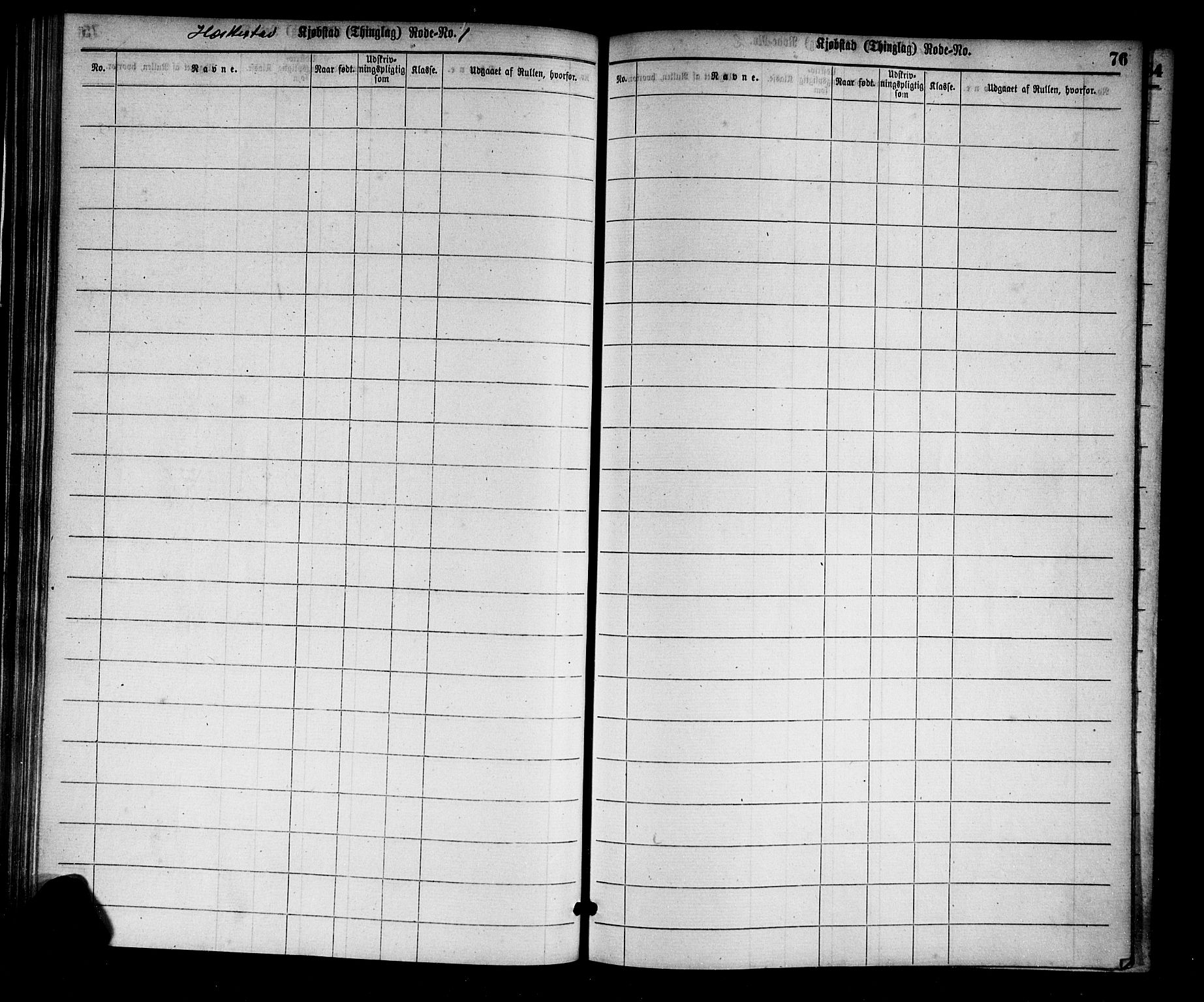 Sogndal mønstringskrets, AV/SAK-2031-0020/F/Ff/L0001: Utskrivningsregisterrulle, nr som i hovedrulle, P-6, 1860-1900, p. 83