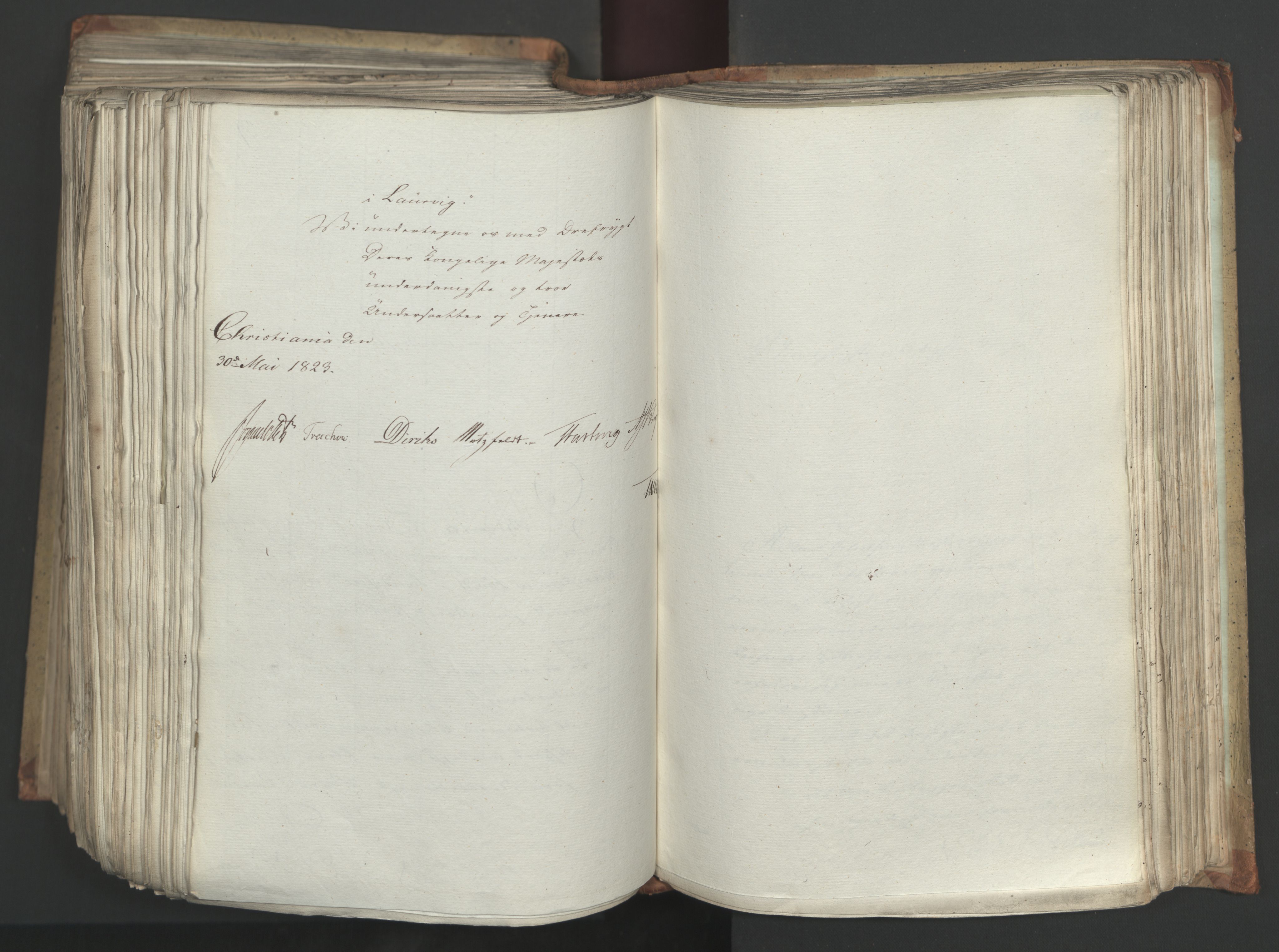 Statsrådsavdelingen i Stockholm, AV/RA-S-1003/D/Da/L0034: Regjeringsinnstillinger nr. 275-540, 1823, p. 520