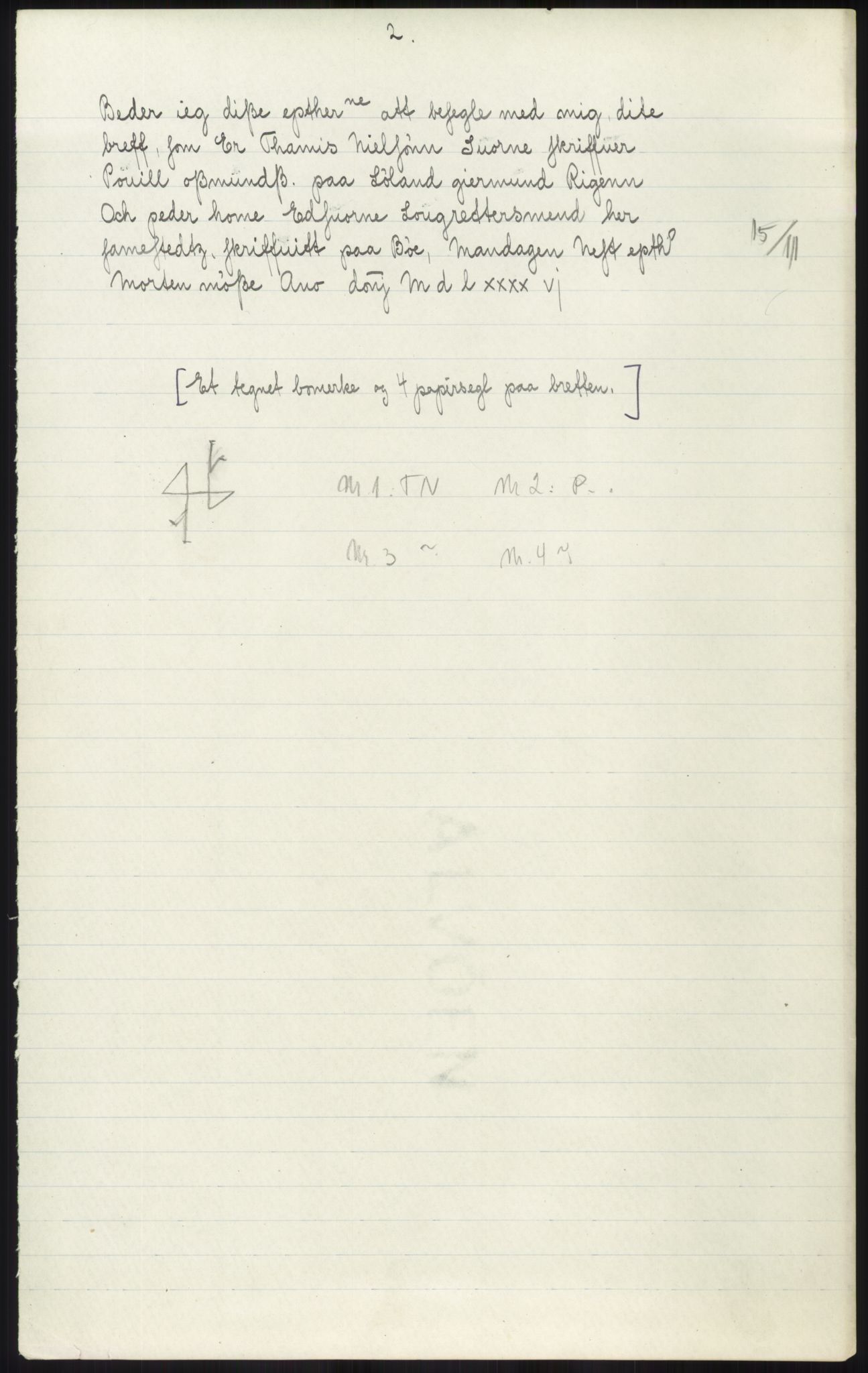 Samlinger til kildeutgivelse, Diplomavskriftsamlingen, AV/RA-EA-4053/H/Ha, p. 1287