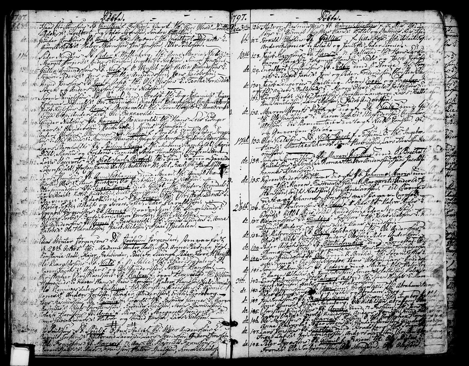 Gjerpen kirkebøker, AV/SAKO-A-265/F/Fa/L0003: Parish register (official) no. I 3, 1796-1814, p. 8