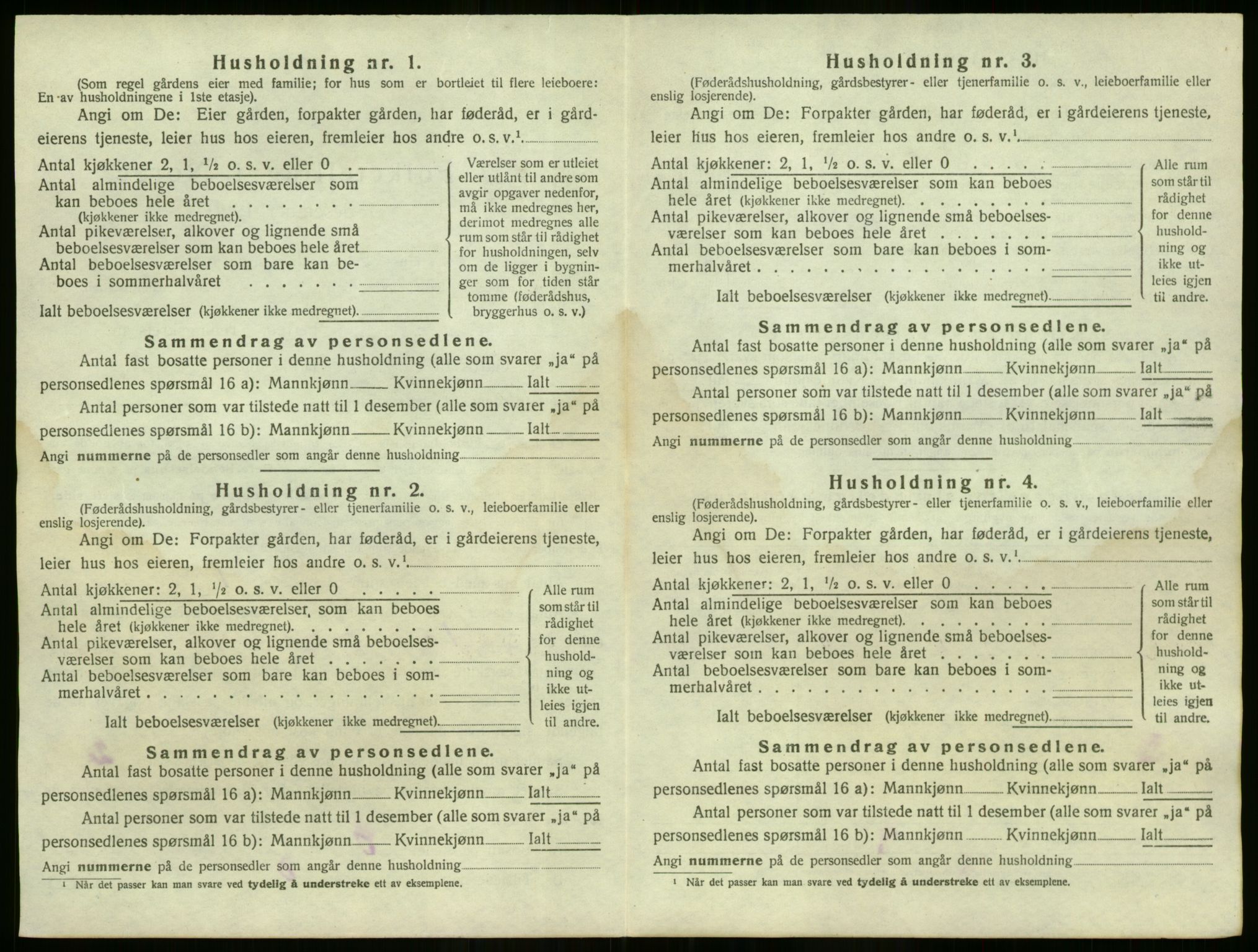 SAO, 1920 census for Lørenskog, 1920, p. 1073