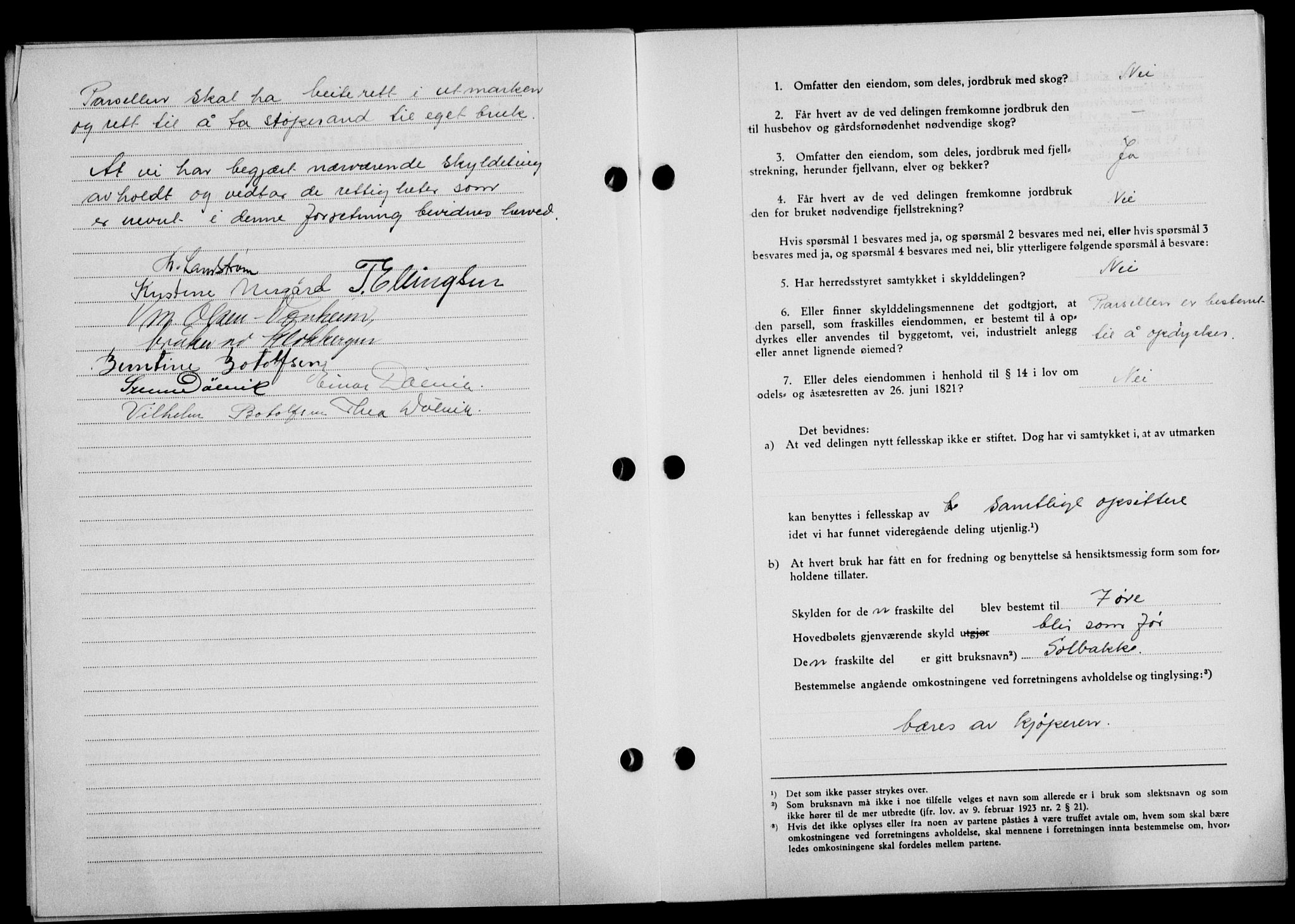 Lofoten sorenskriveri, SAT/A-0017/1/2/2C/L0009a: Mortgage book no. 9a, 1941-1942, Diary no: : 870/1942