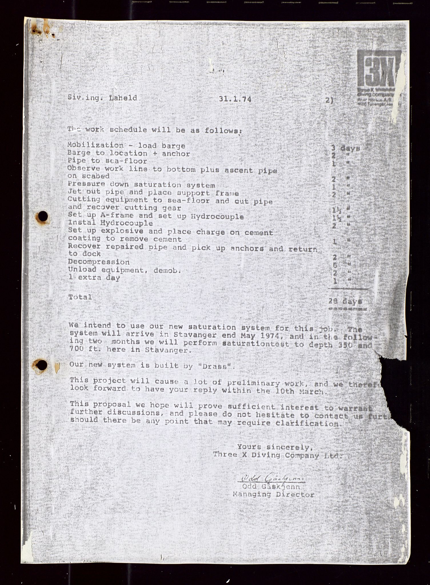 Industridepartementet, Oljekontoret, SAST/A-101348/Di/L0001: DWP, møter juni - november, komiteemøter nr. 19 - 26, 1973-1974, p. 120