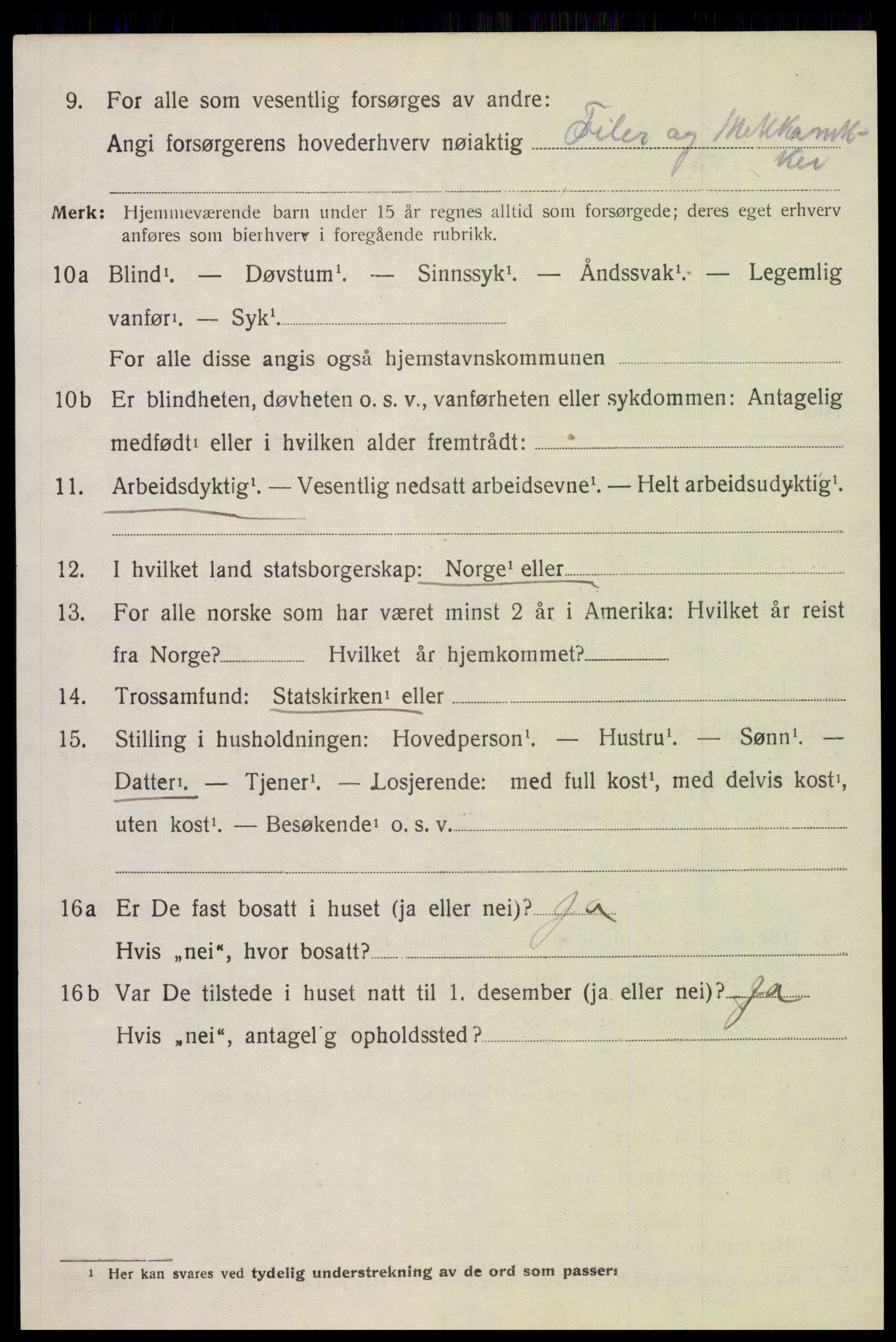 SAH, 1920 census for Løten, 1920, p. 13768